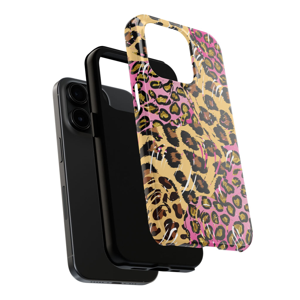 Pink Leopard Tough Phone Case