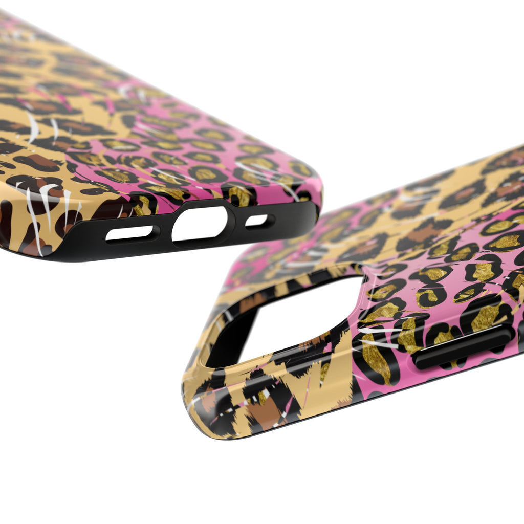 Pink Leopard Tough Phone Case