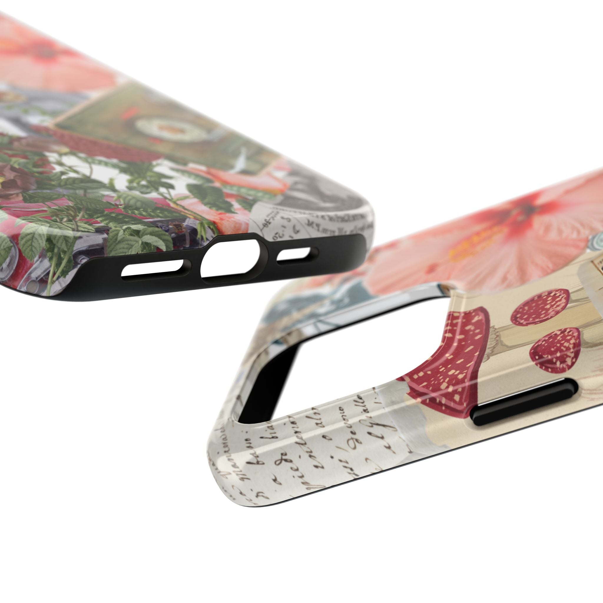 Floral Vintage Collage Tough Case