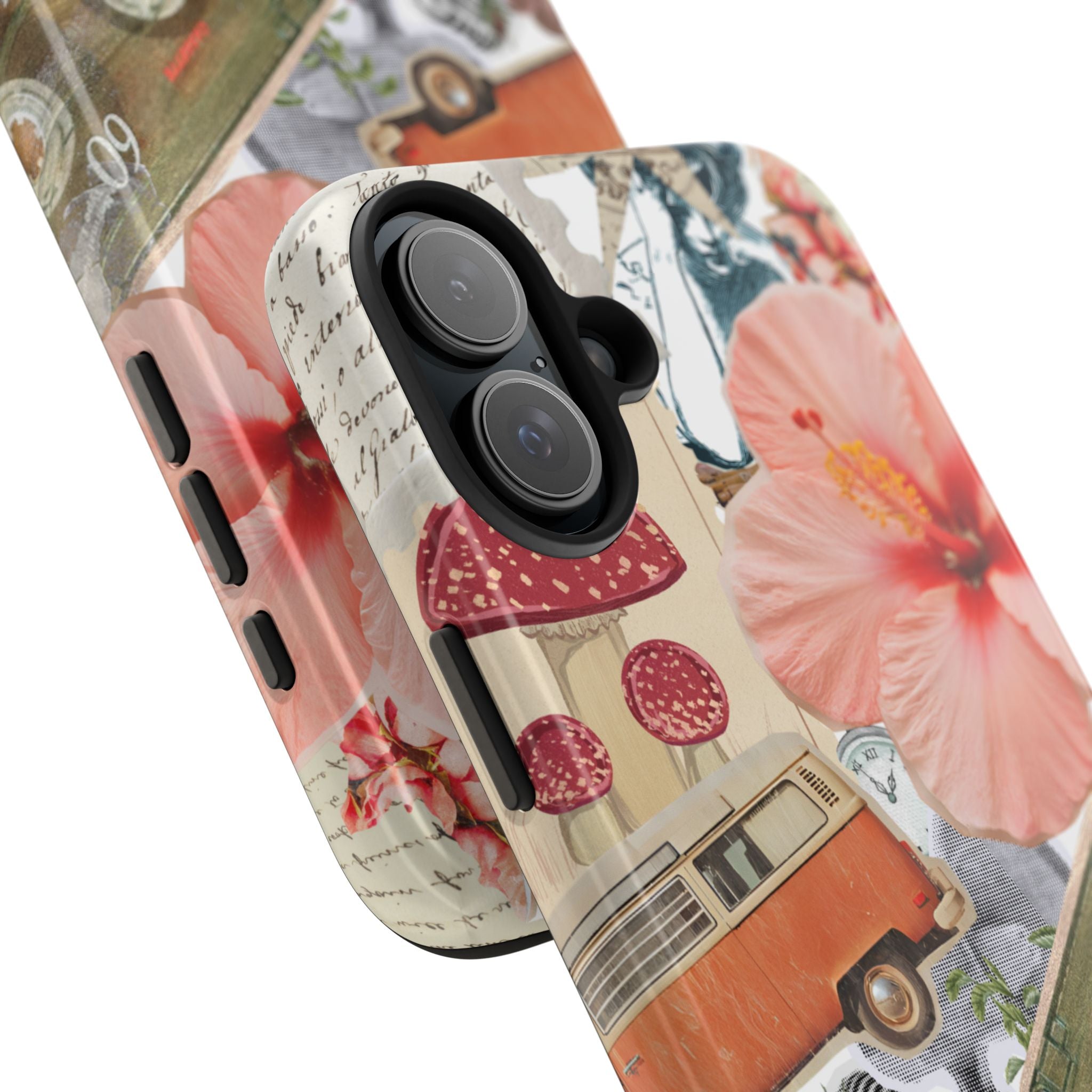 Floral Vintage Collage Tough Case