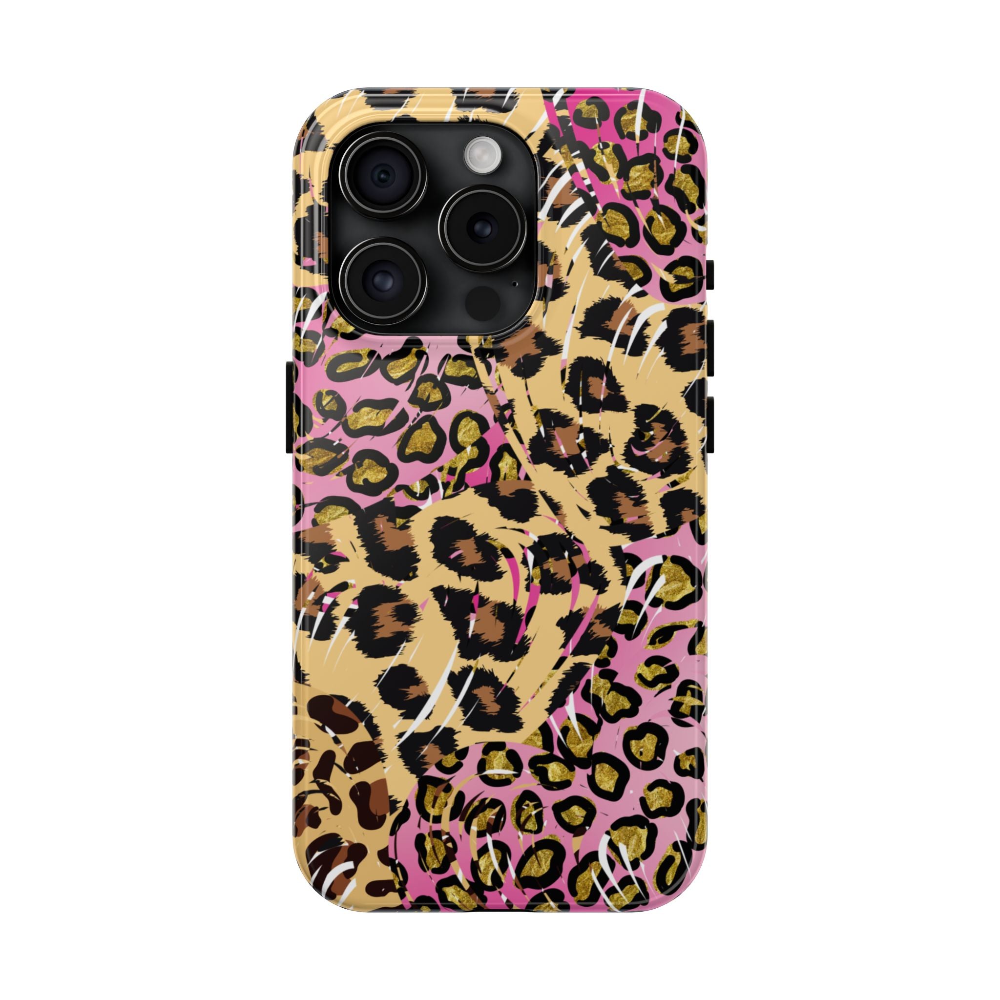 Pink Leopard Tough Phone Case