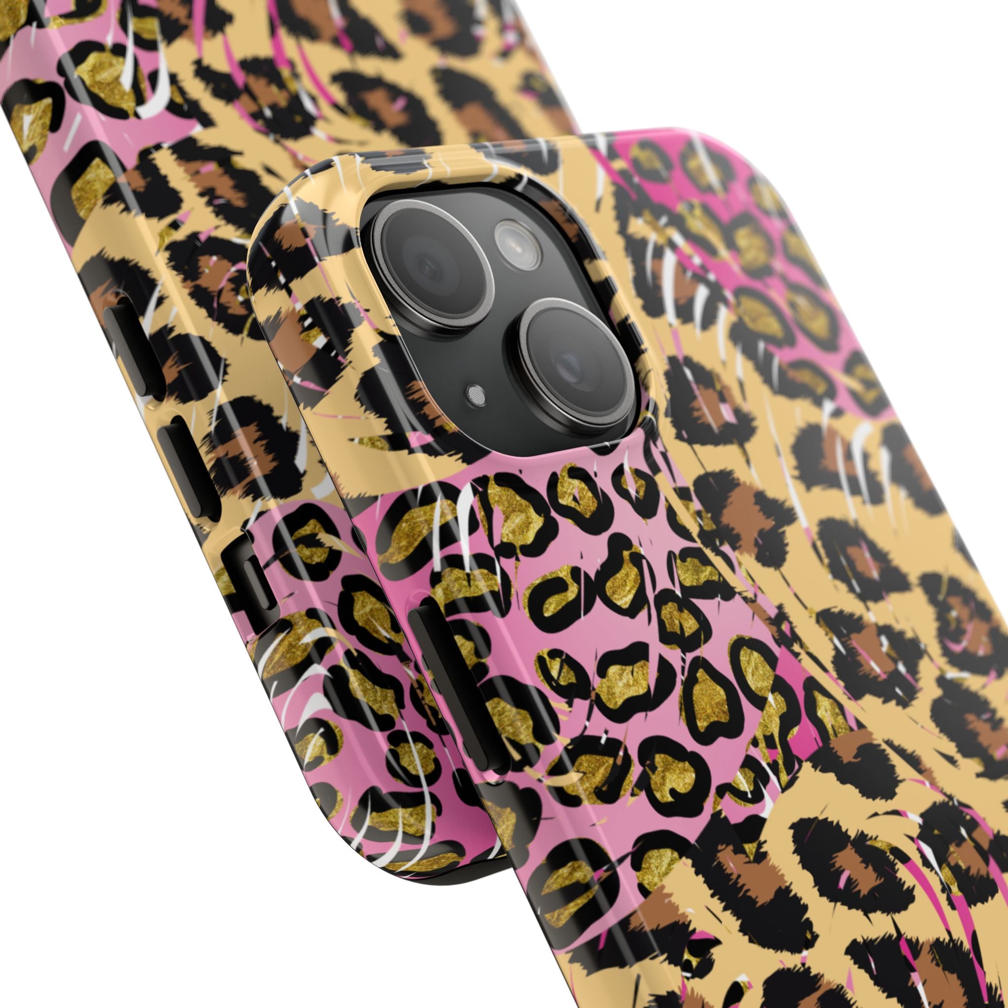 Pink Leopard Tough Phone Case