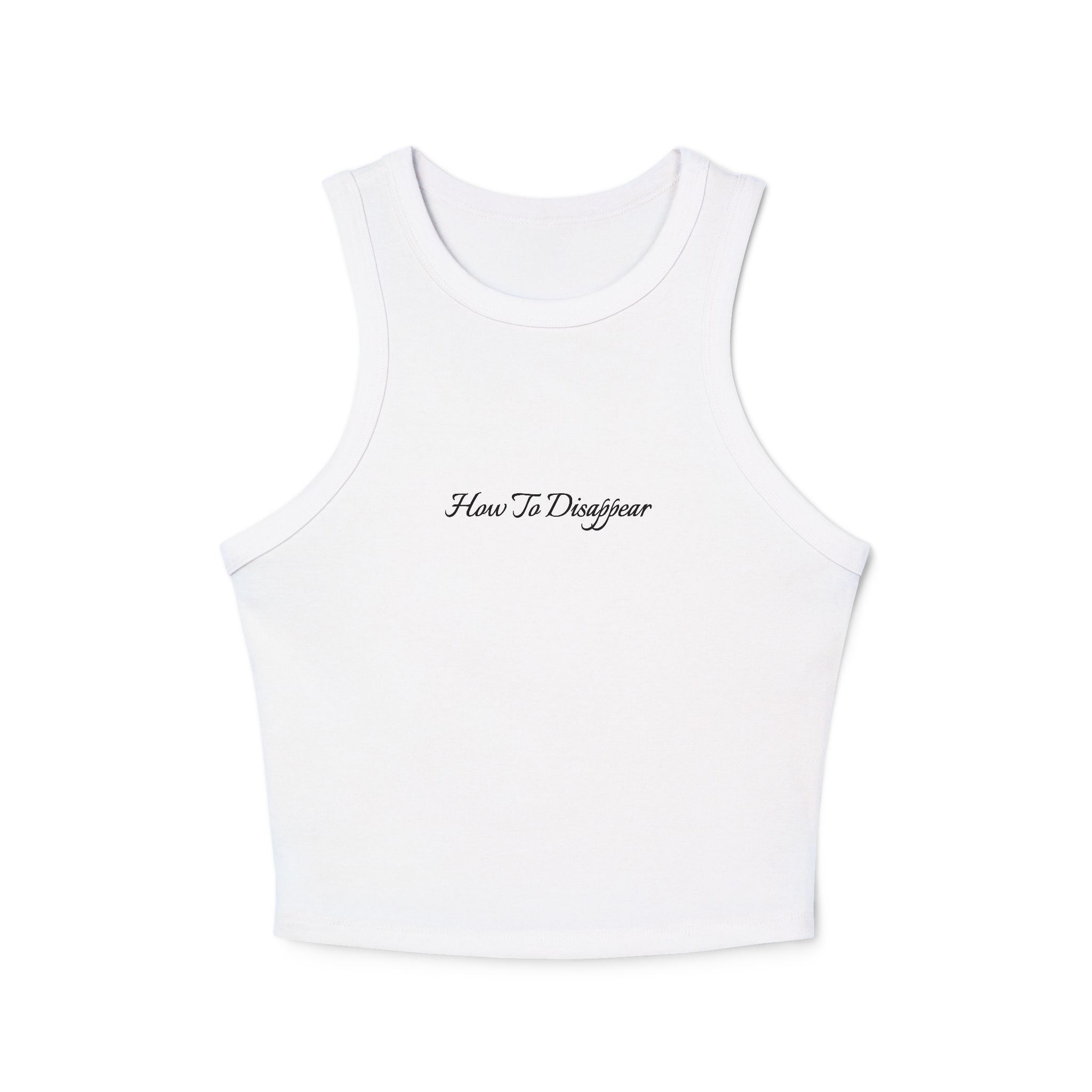 How To Disappear Racerback Crop Top