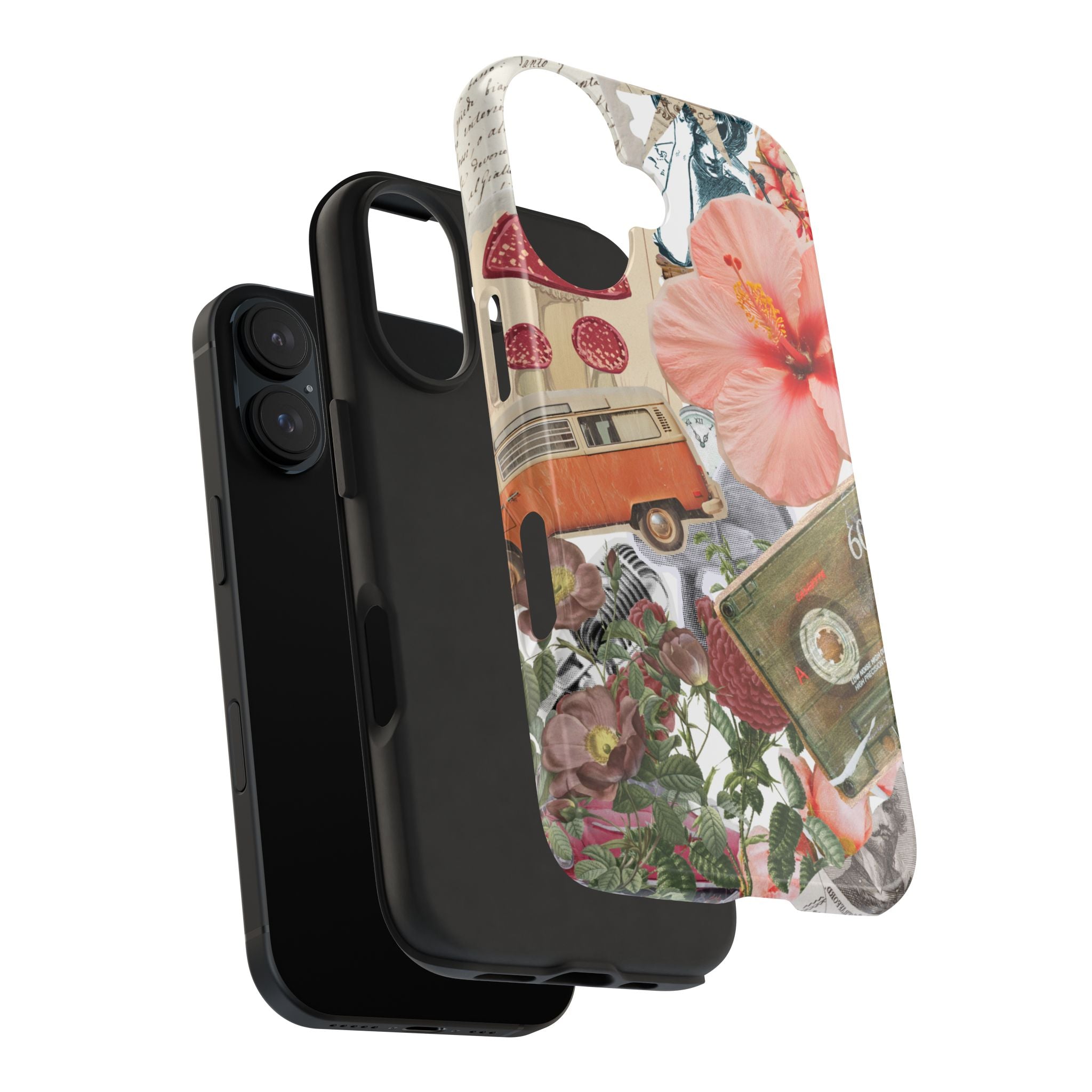 Floral Vintage Collage Tough Case