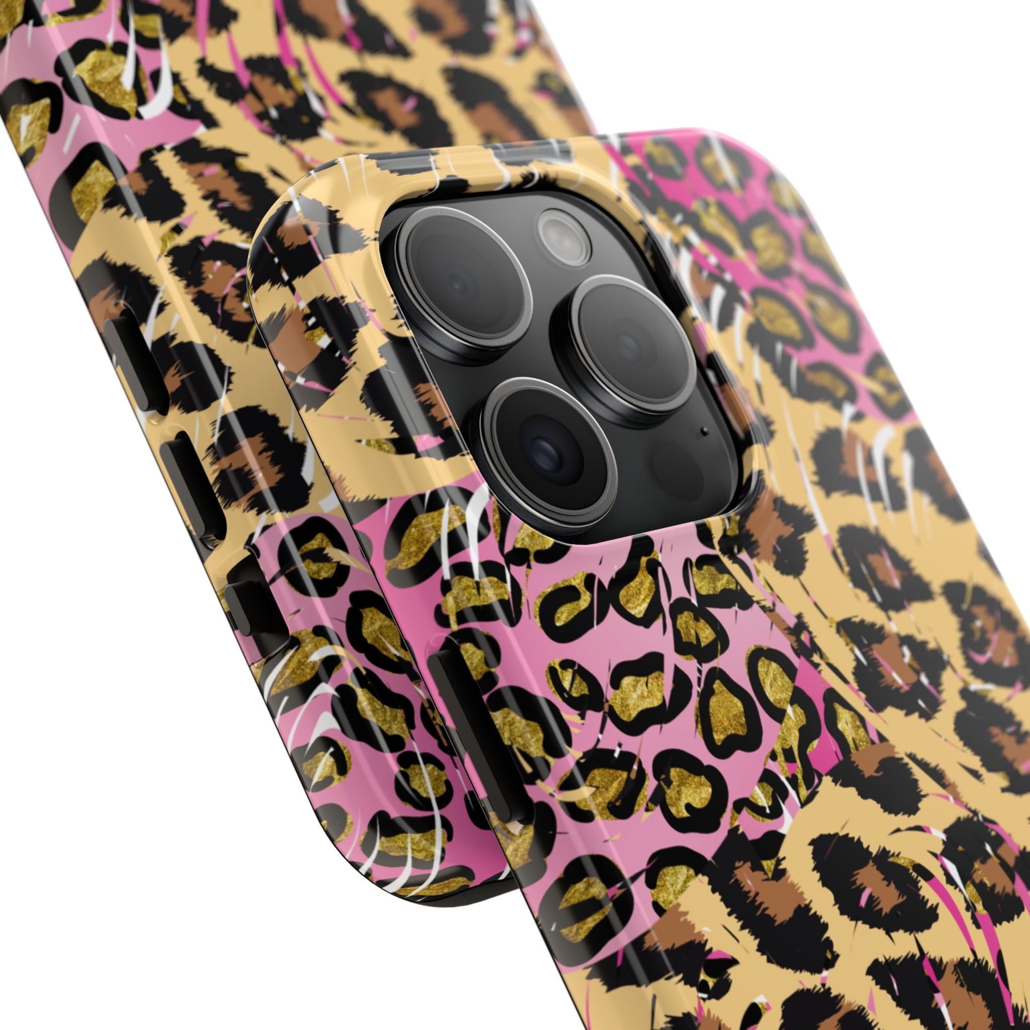 Pink Leopard Tough Phone Case