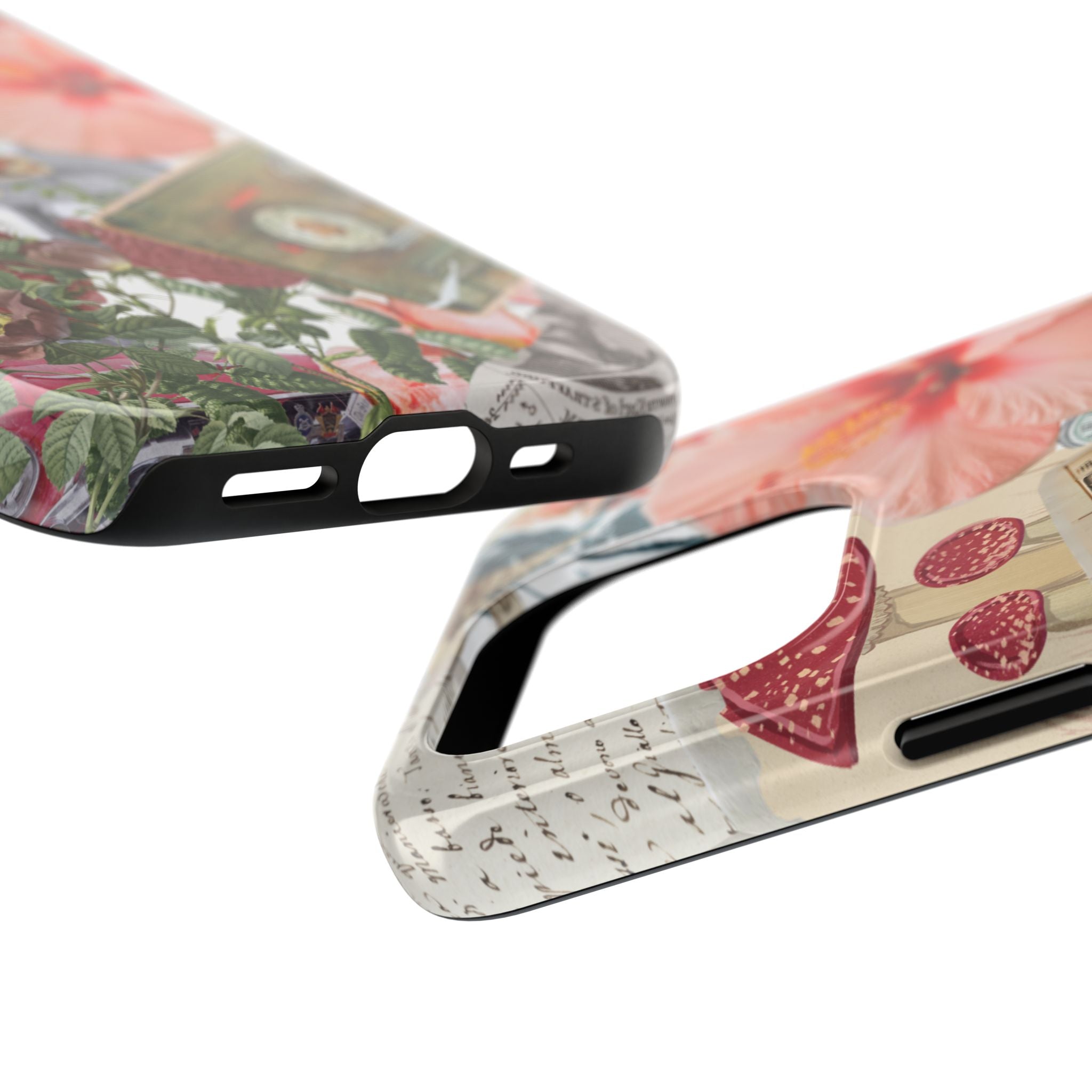 Floral Vintage Collage Tough Case