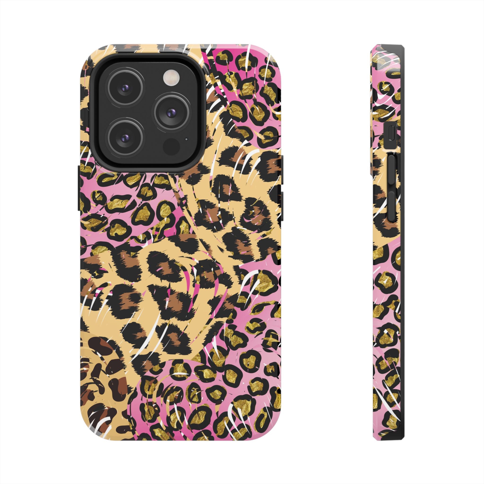 Pink Leopard Tough Phone Case