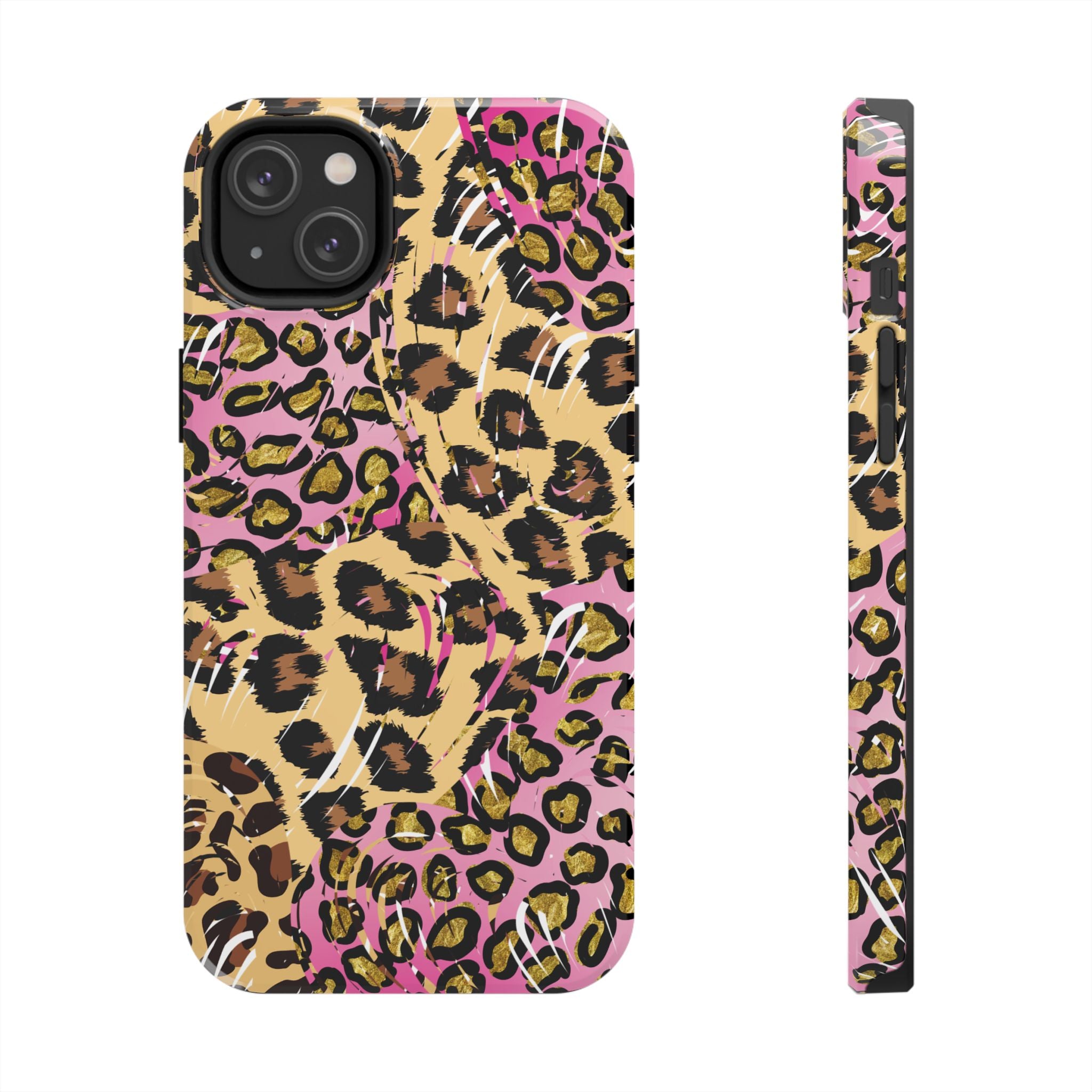 Pink Leopard Tough Phone Case