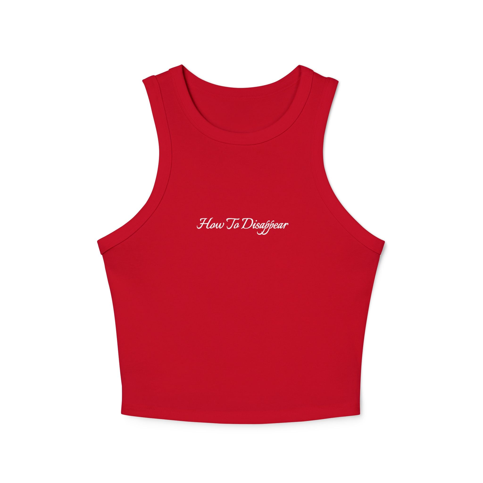 How To Disappear Racerback Crop Top