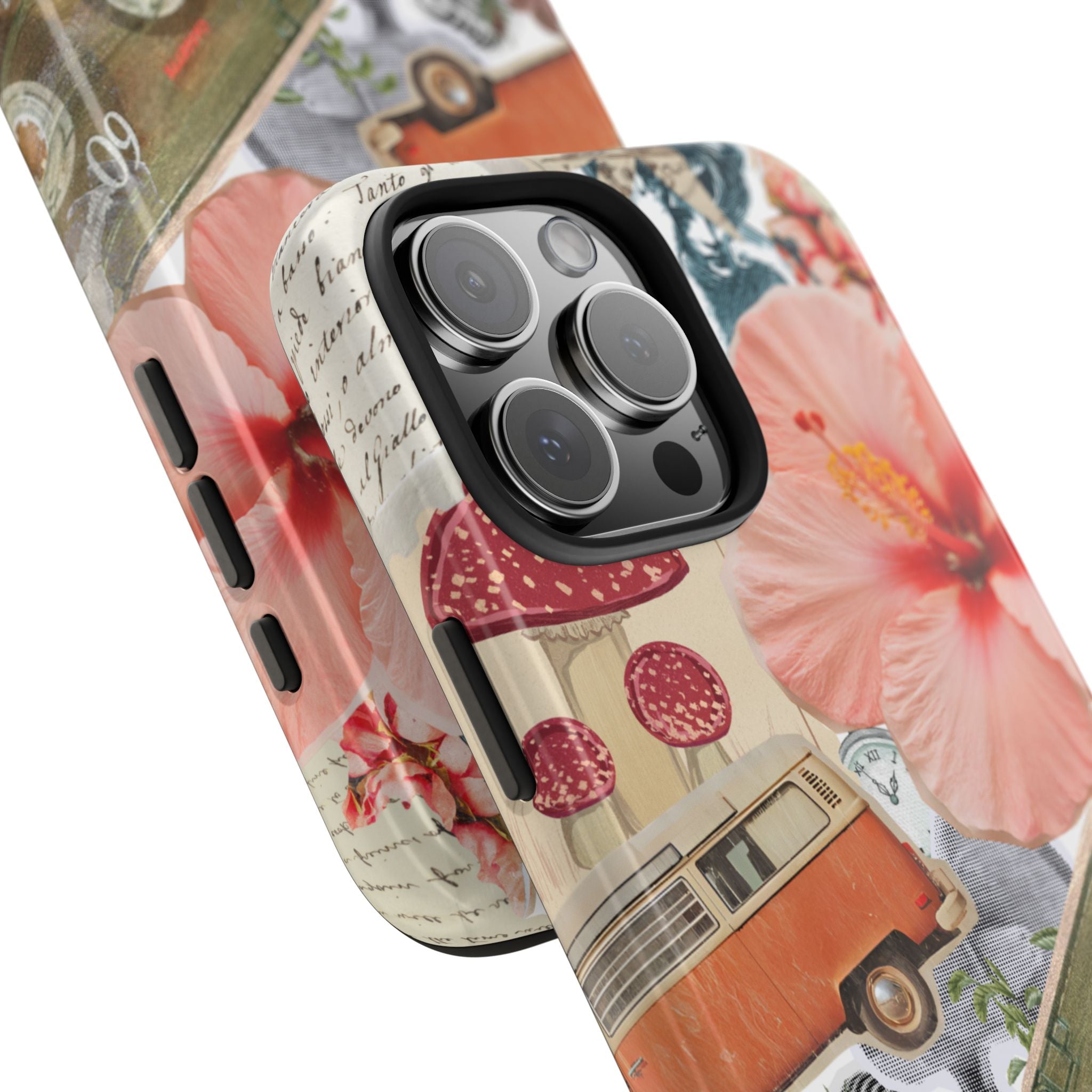 Floral Vintage Collage Tough Case