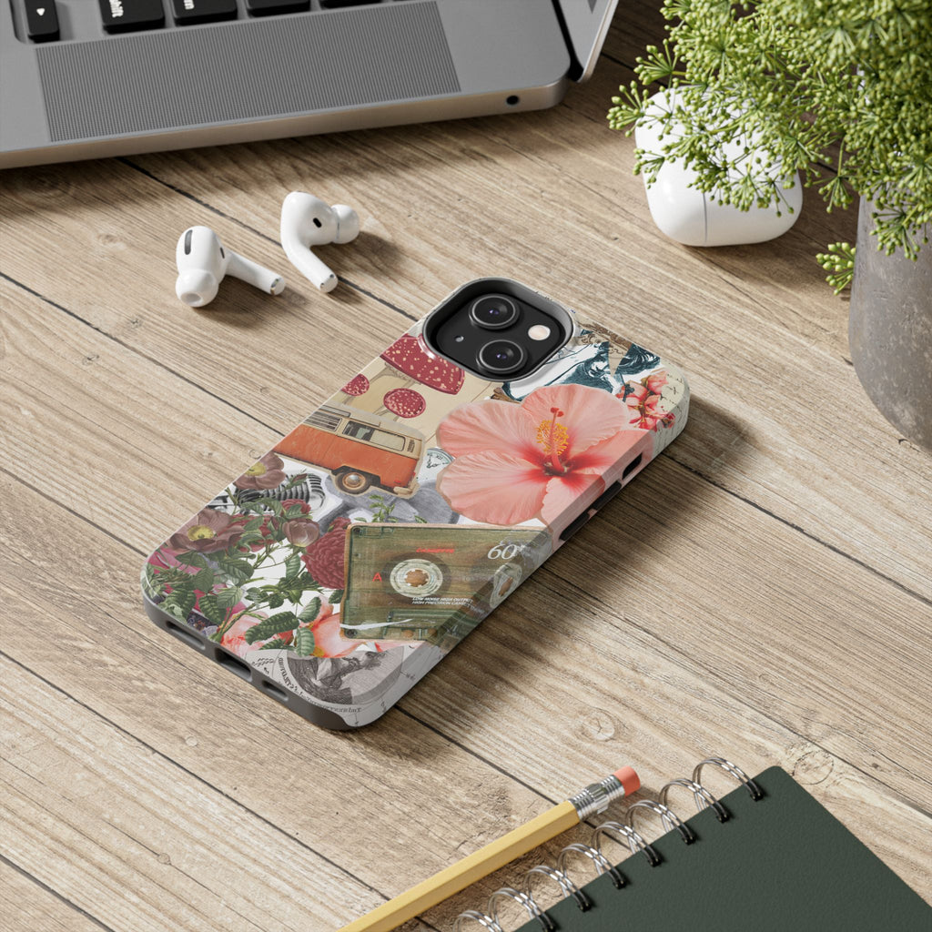 Floral Vintage Collage Tough Case