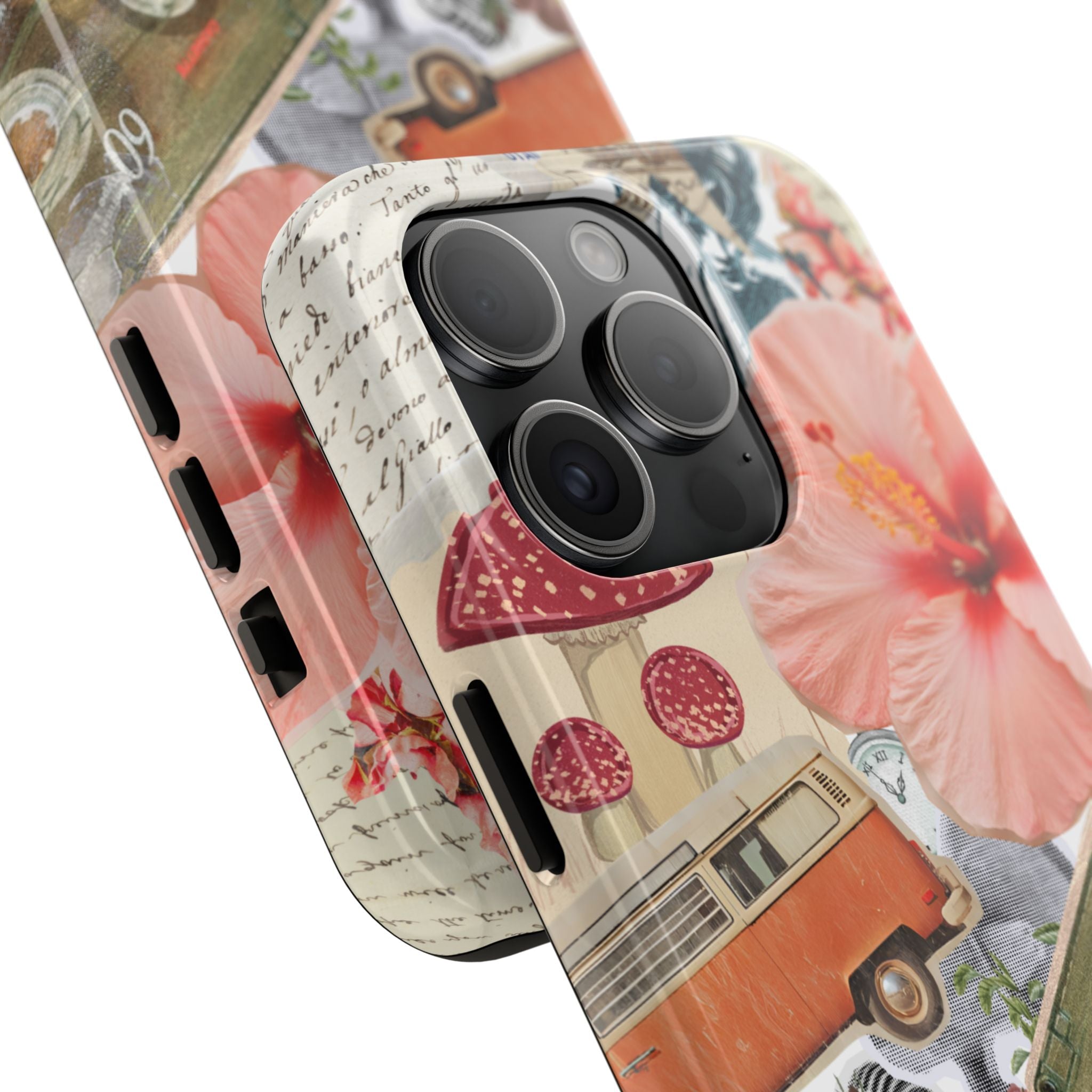 Floral Vintage Collage Tough Case