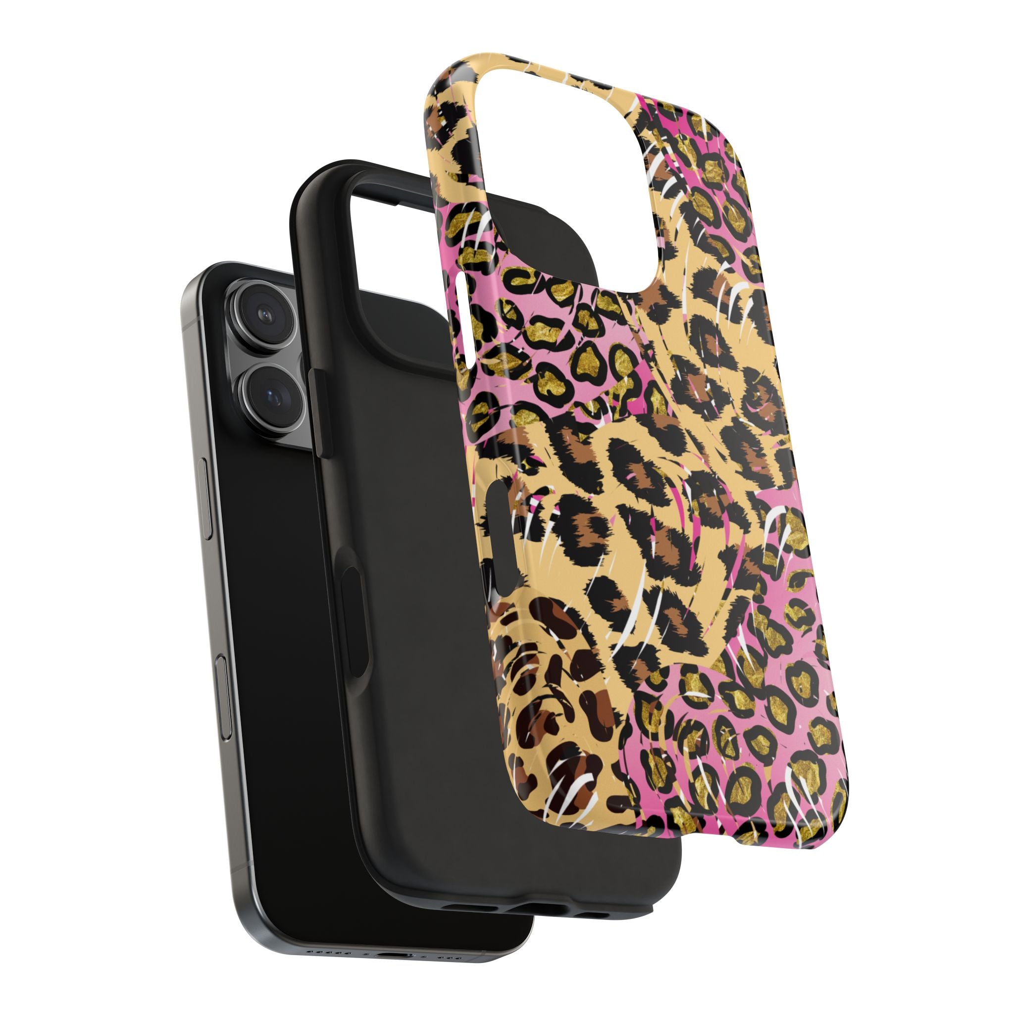 Pink Leopard Tough Phone Case