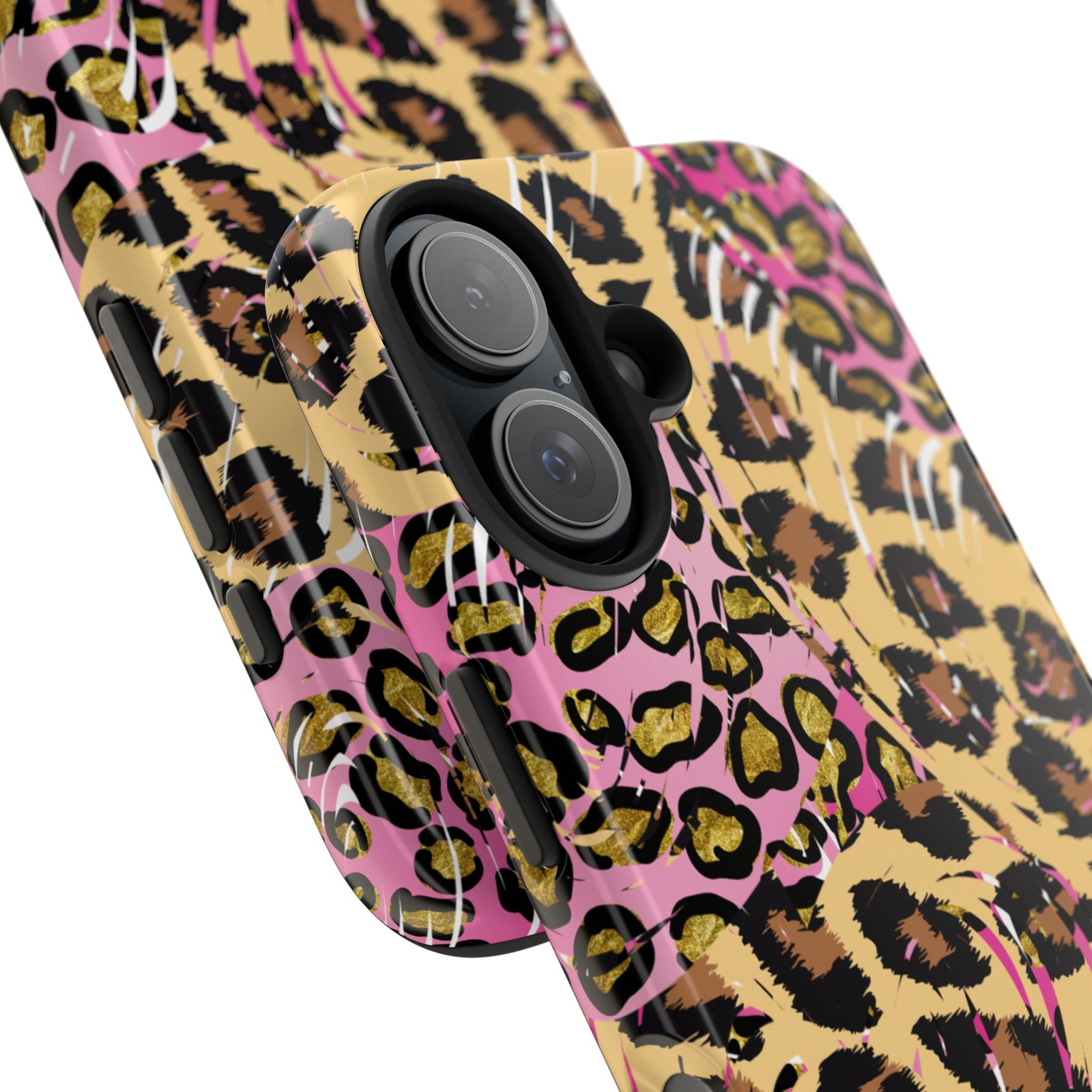 Pink Leopard Tough Phone Case