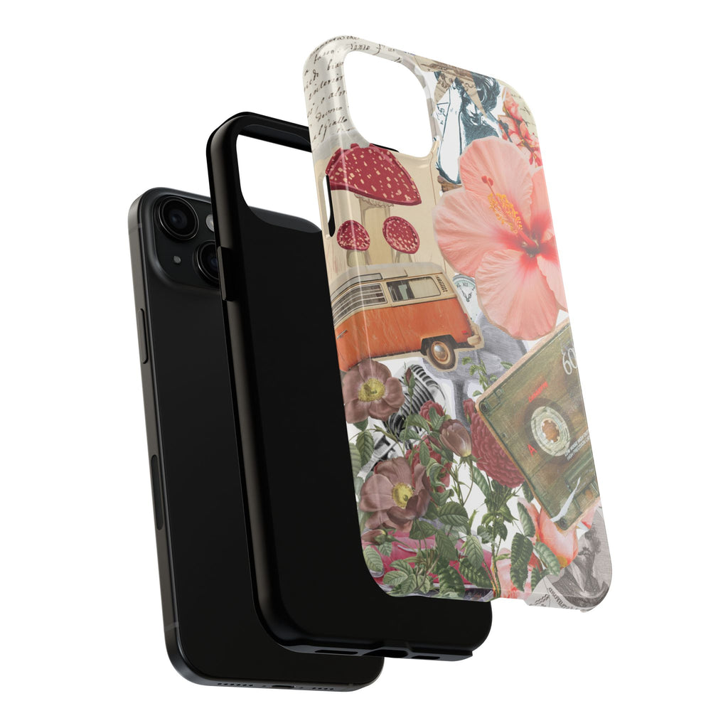 Floral Vintage Collage Tough Case