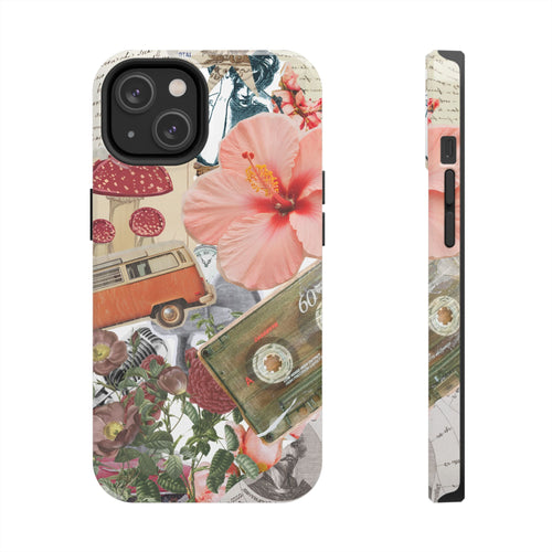 Floral Vintage Collage Tough Case