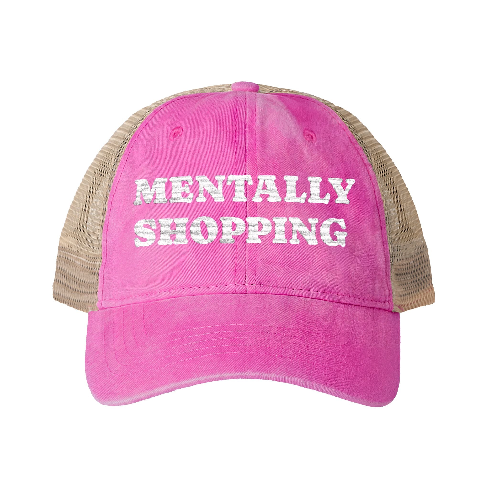 Mentally Shopping Washed Cap