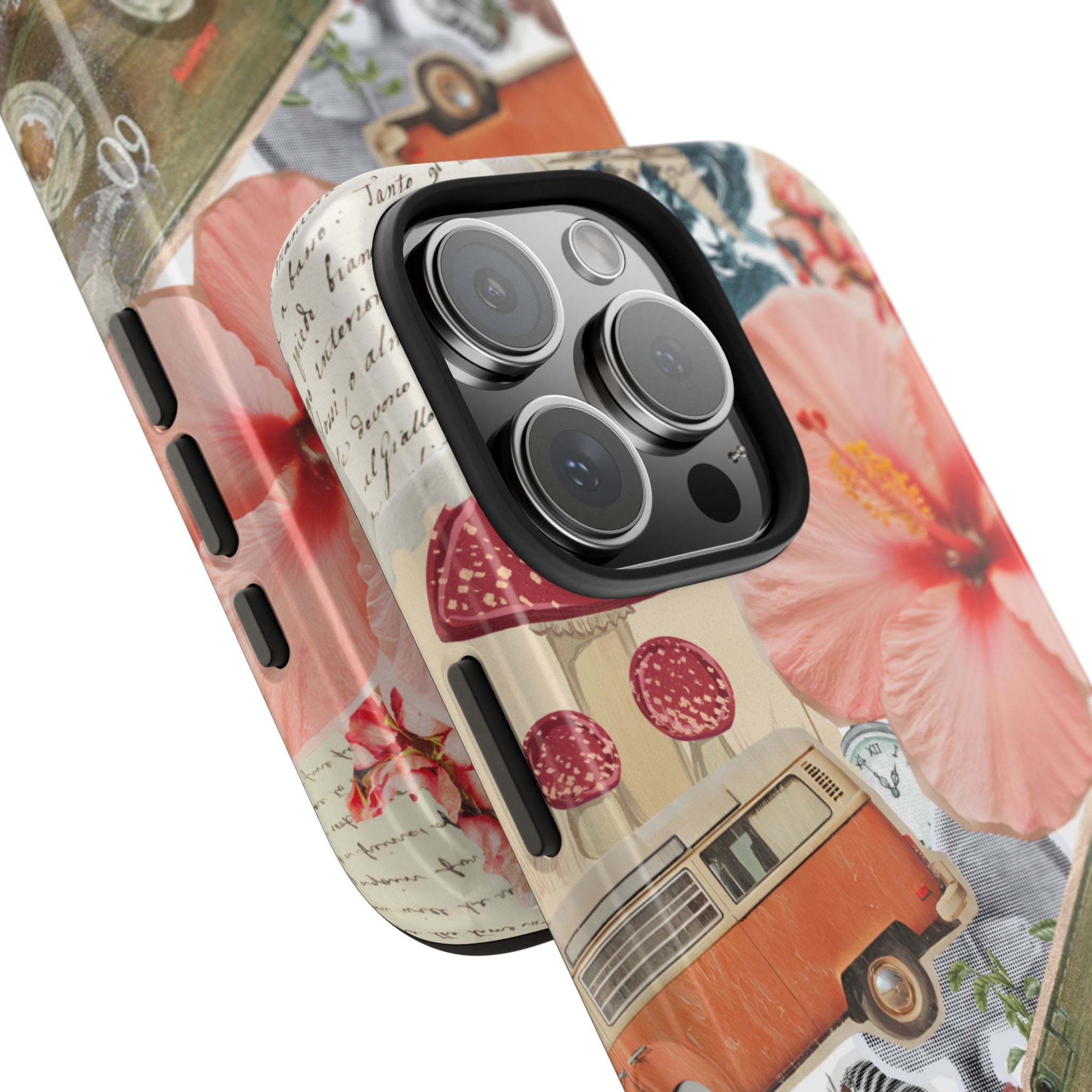 Floral Vintage Collage Tough Case