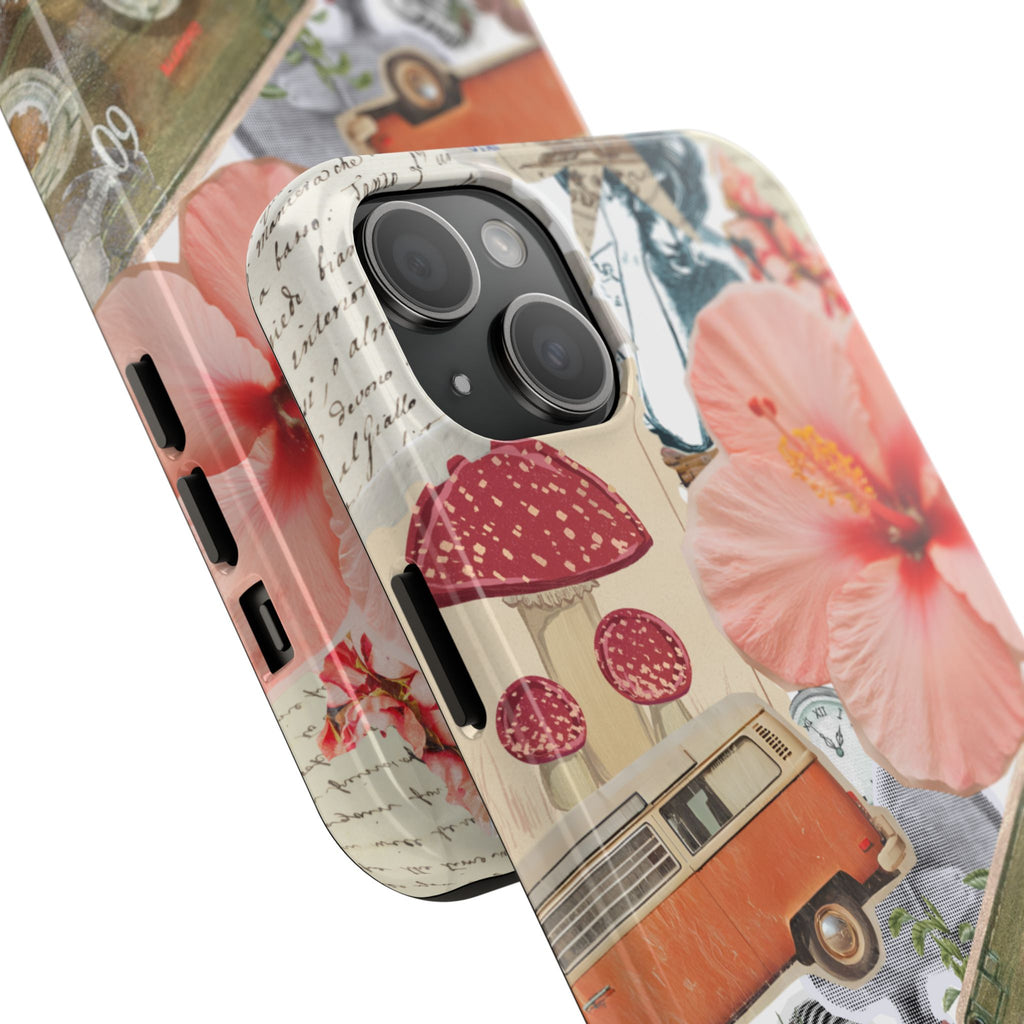 Floral Vintage Collage Tough Case