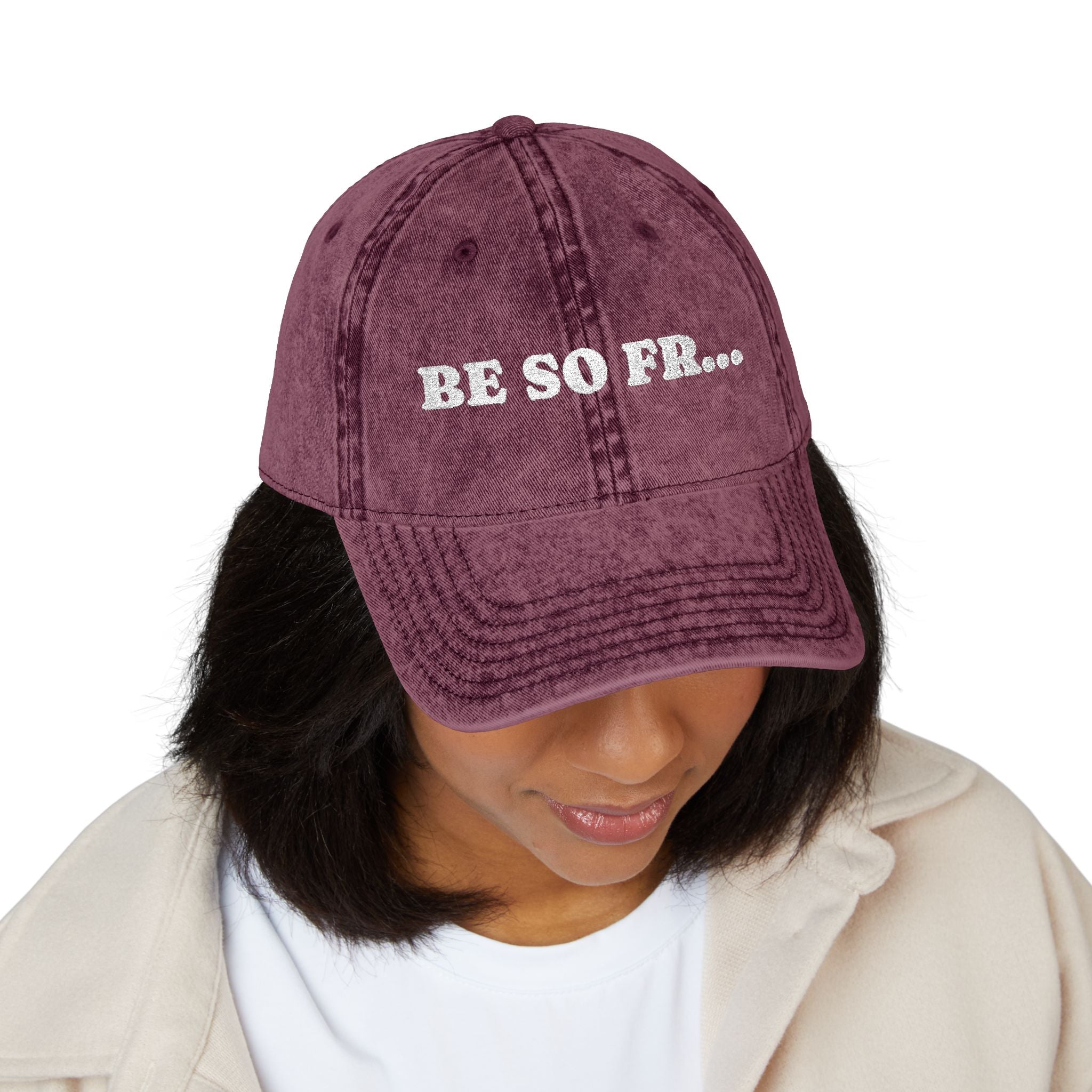 Be So Fr Vintage Washed Cap