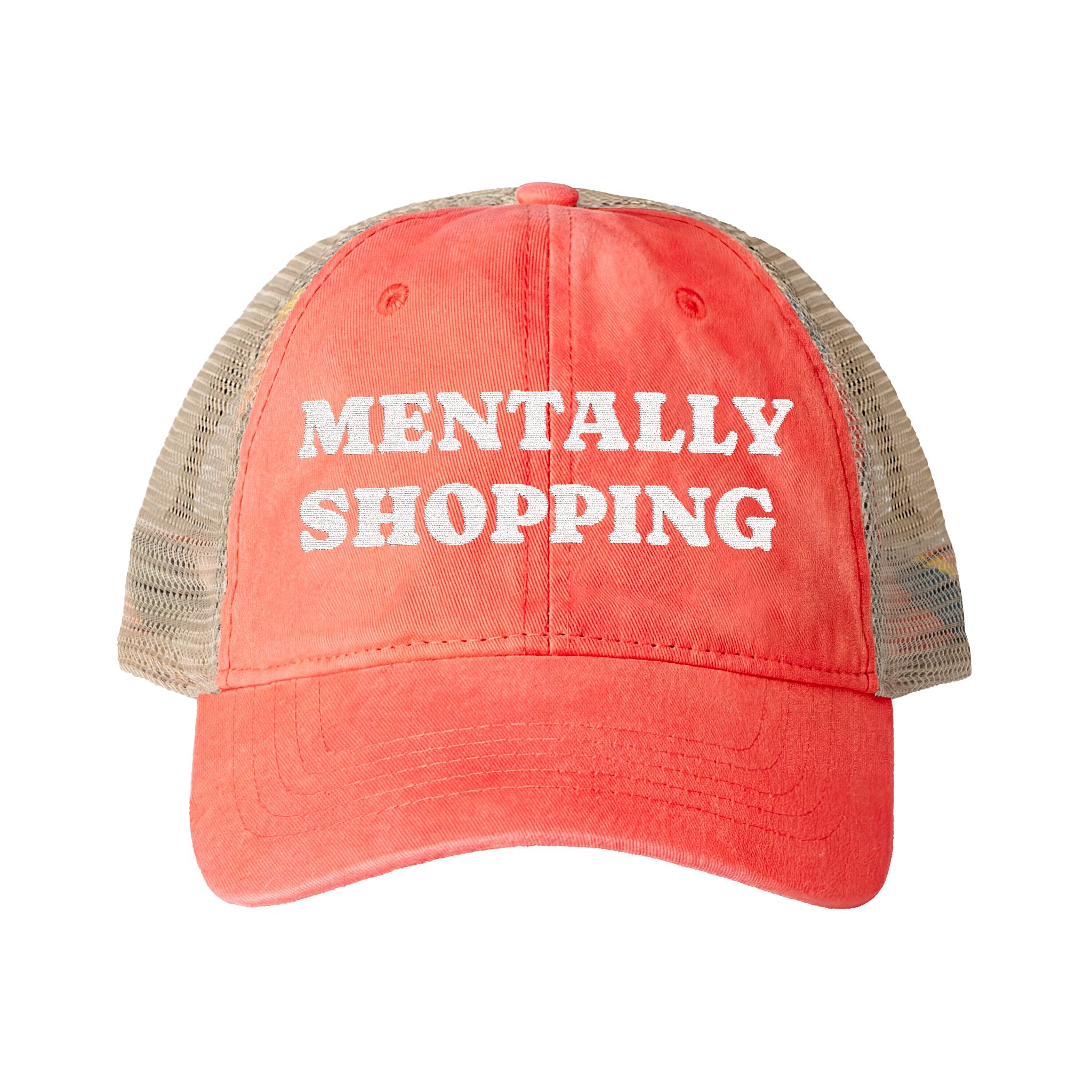 Mentally Shopping Washed Cap