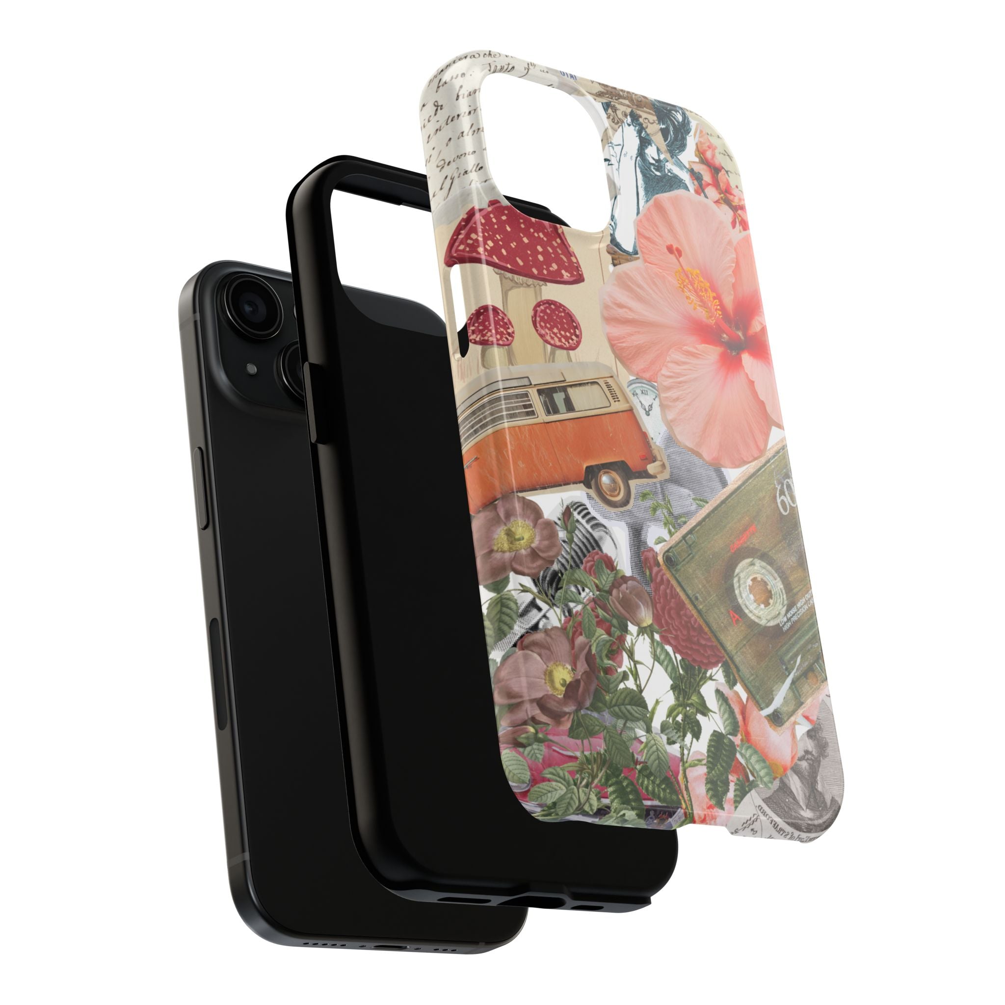 Floral Vintage Collage Tough Case
