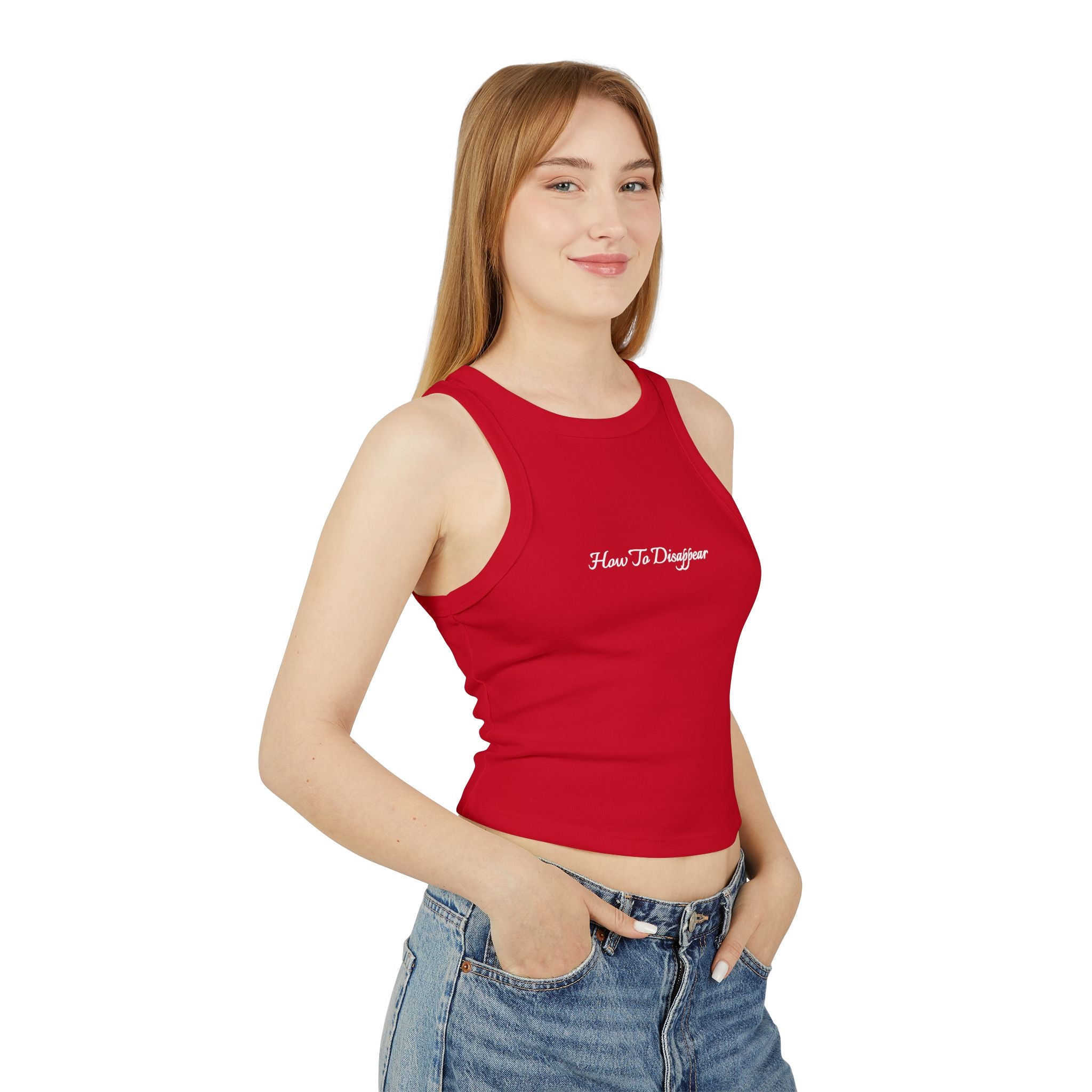How To Disappear Racerback Crop Top