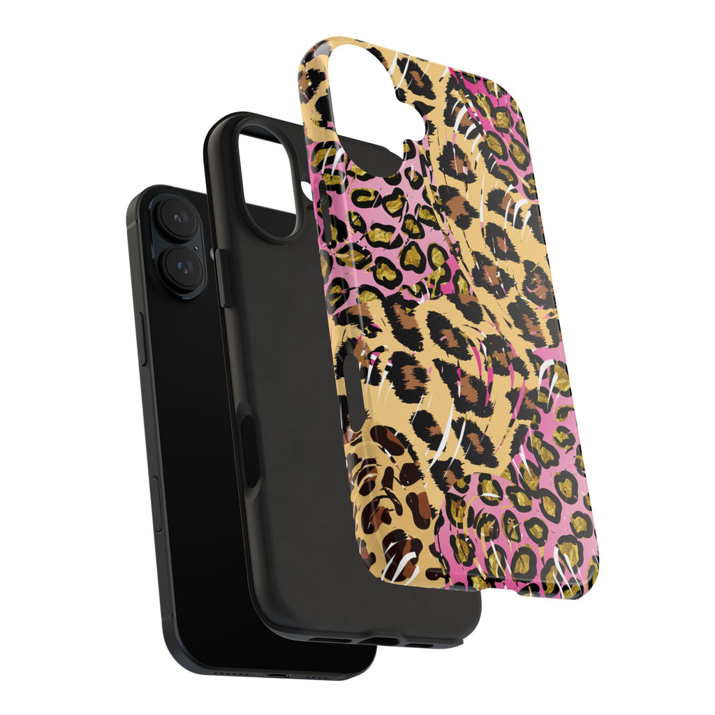 Pink Leopard Tough Phone Case