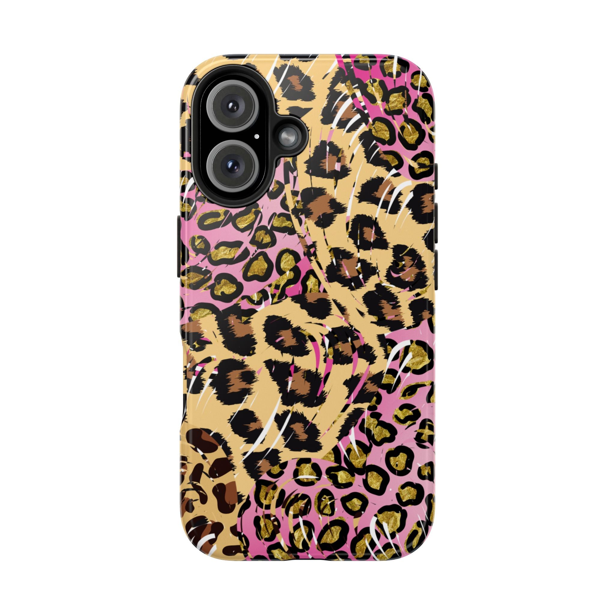 Pink Leopard Tough Phone Case