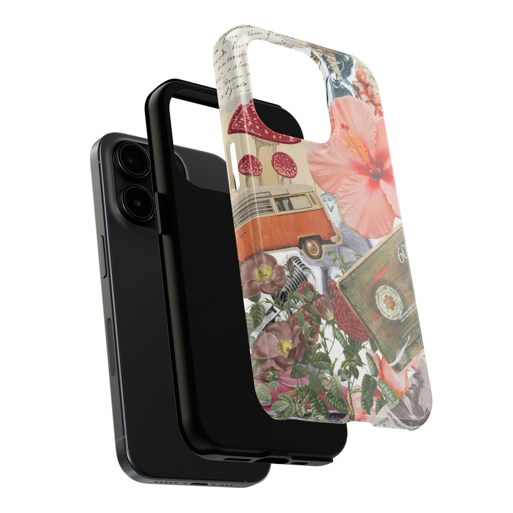 Floral Vintage Collage Tough Case
