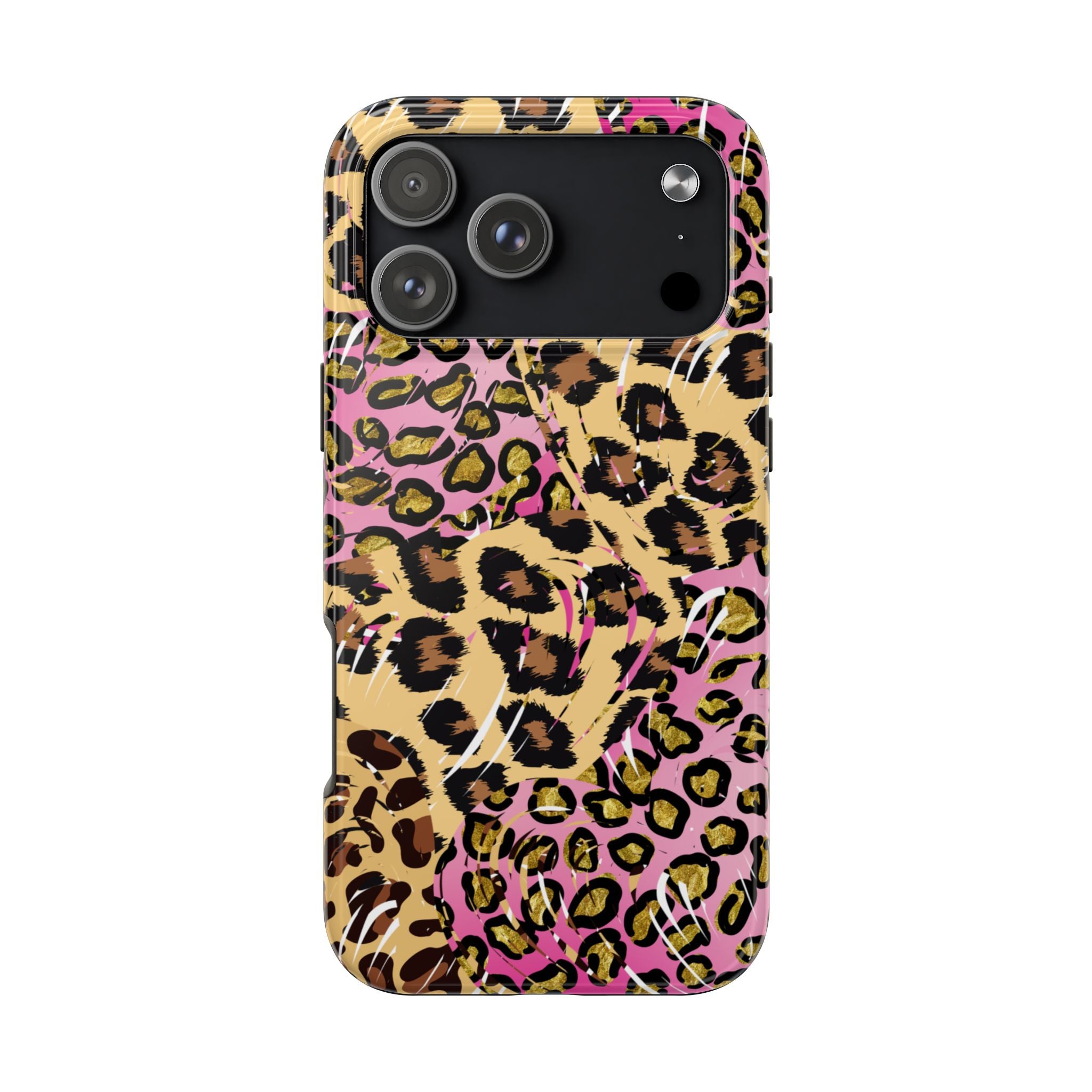 Pink Leopard Tough Phone Case