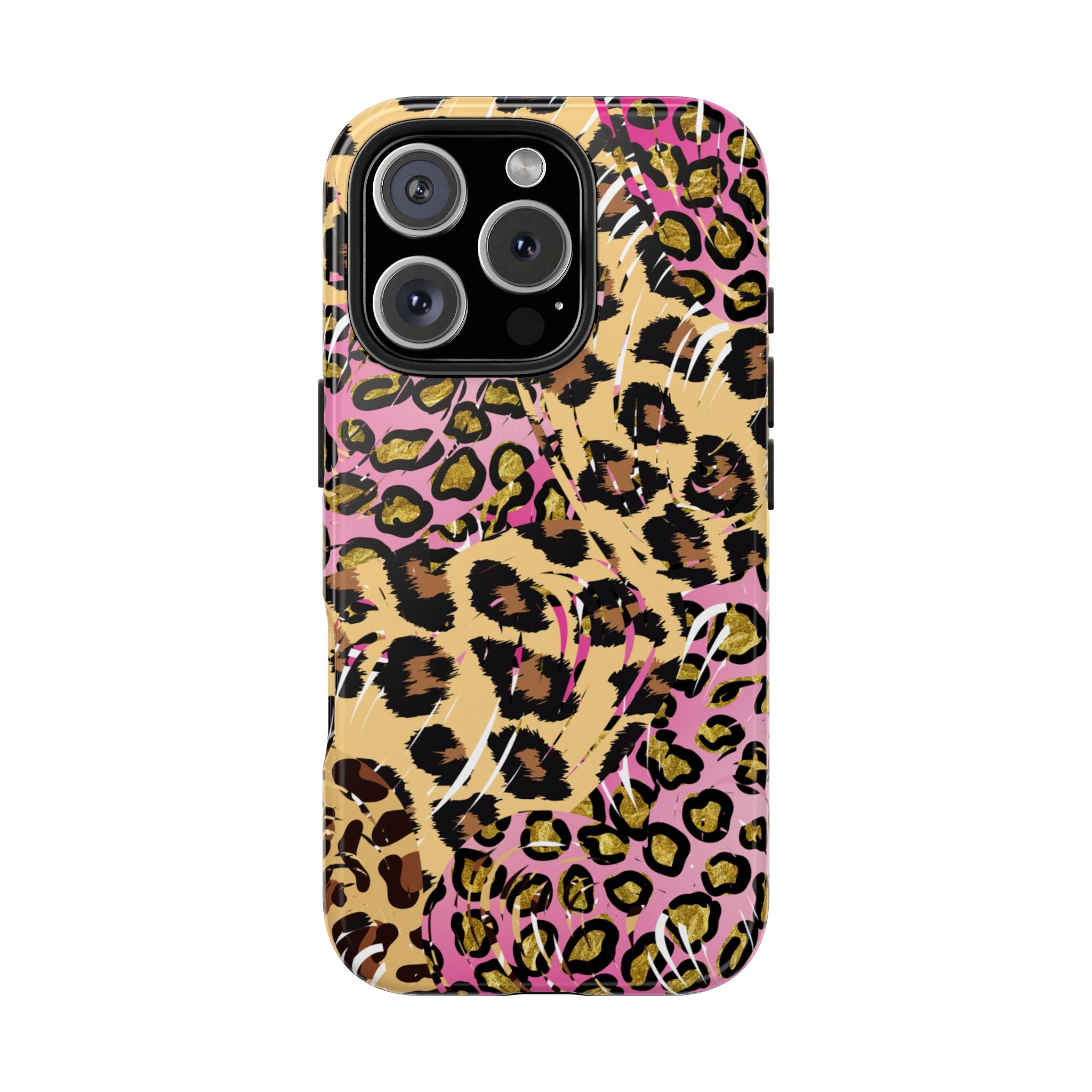 Pink Leopard Tough Phone Case