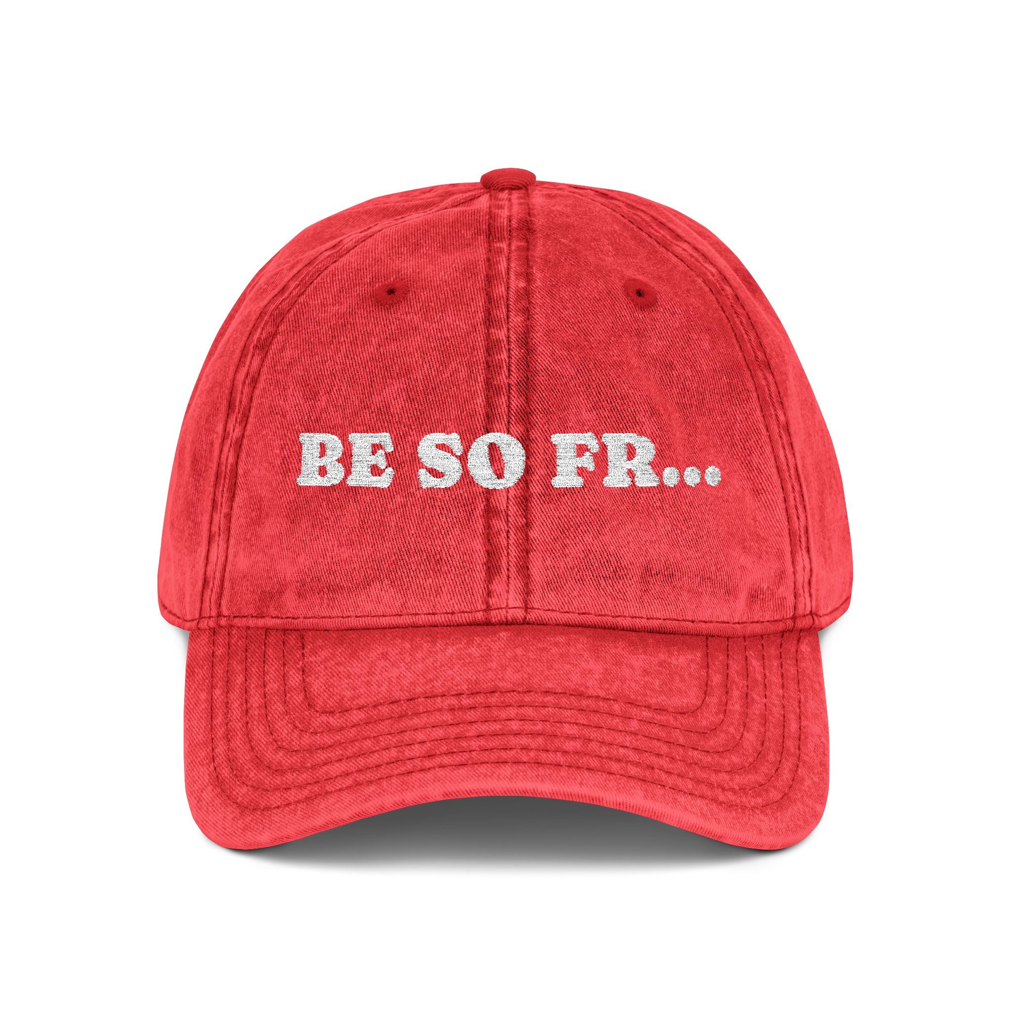 Be So Fr Vintage Washed Cap