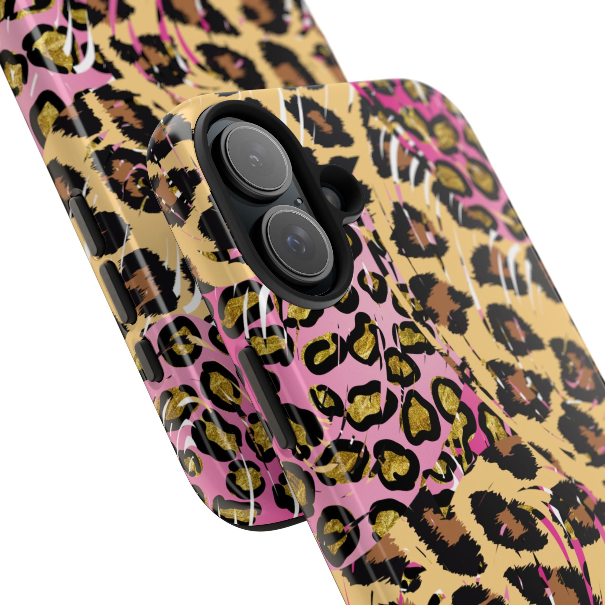 Pink Leopard Tough Phone Case
