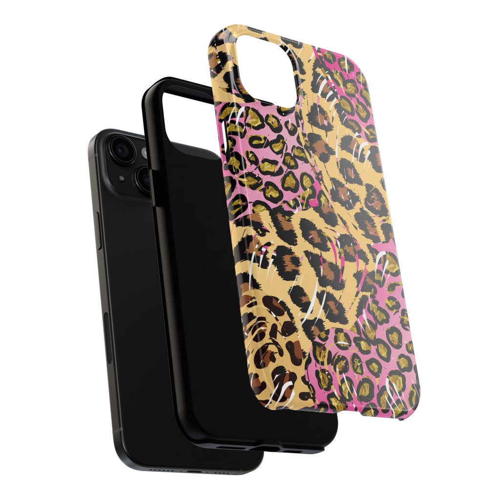 Pink Leopard Tough Phone Case