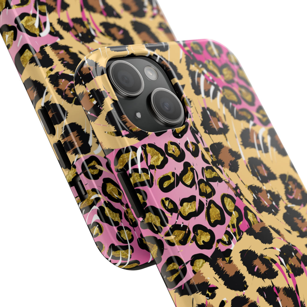 Pink Leopard Tough Phone Case