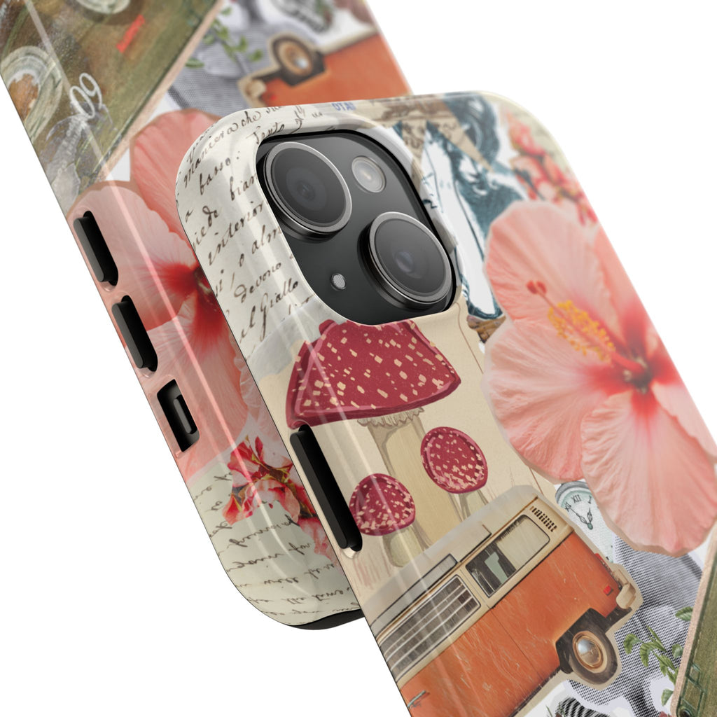 Floral Vintage Collage Tough Case