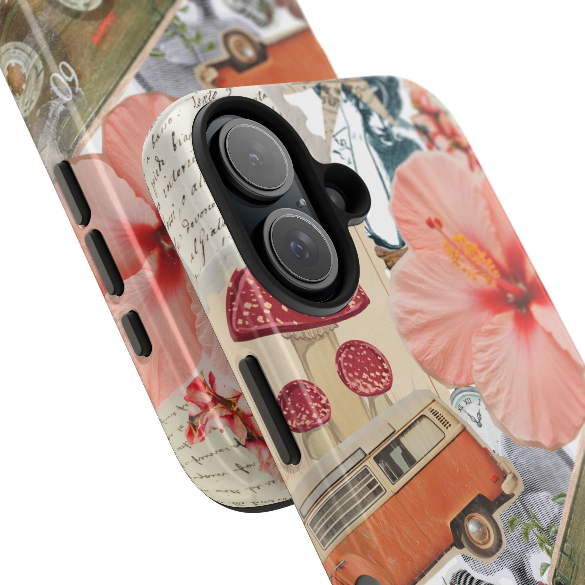 Floral Vintage Collage Tough Case