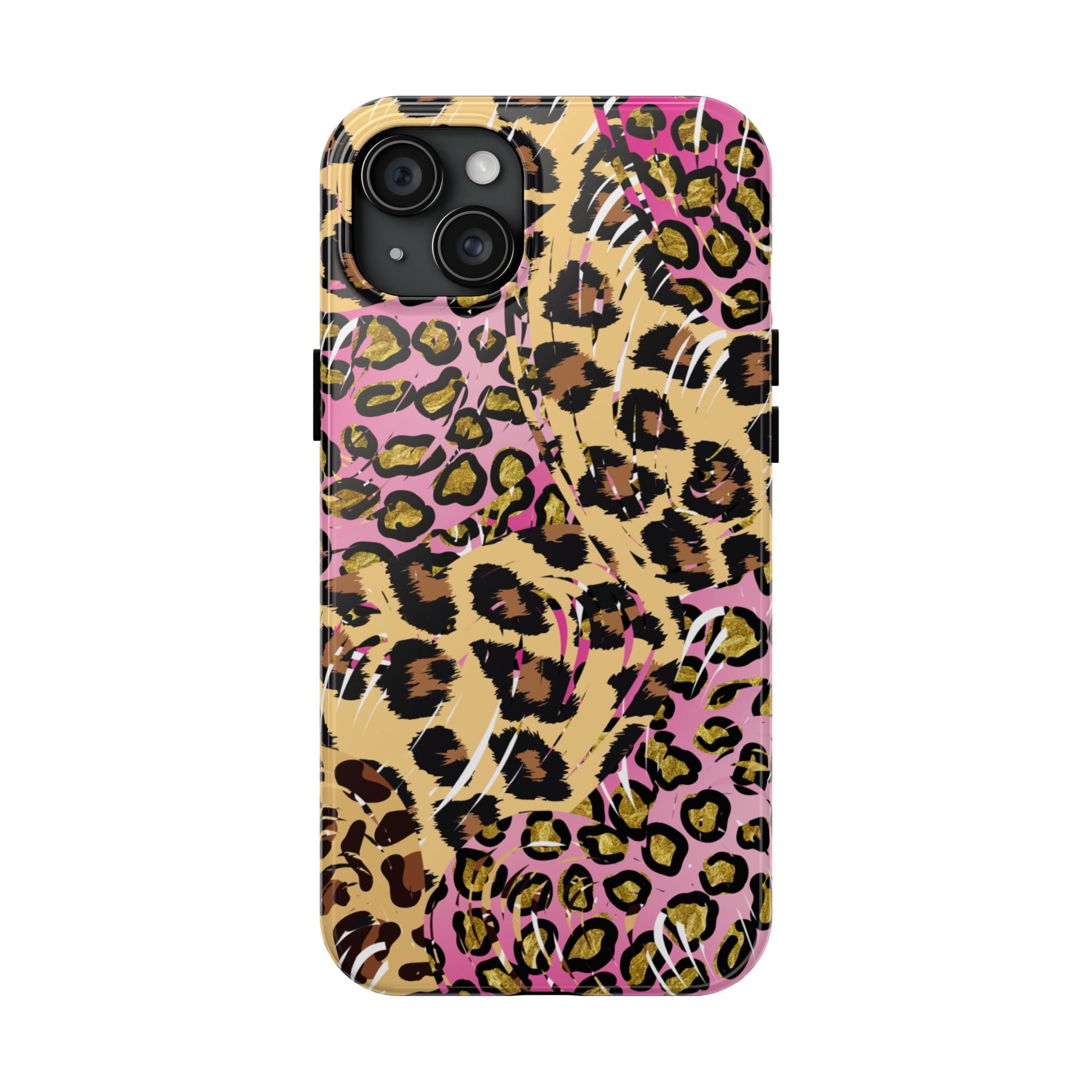 Pink Leopard Tough Phone Case
