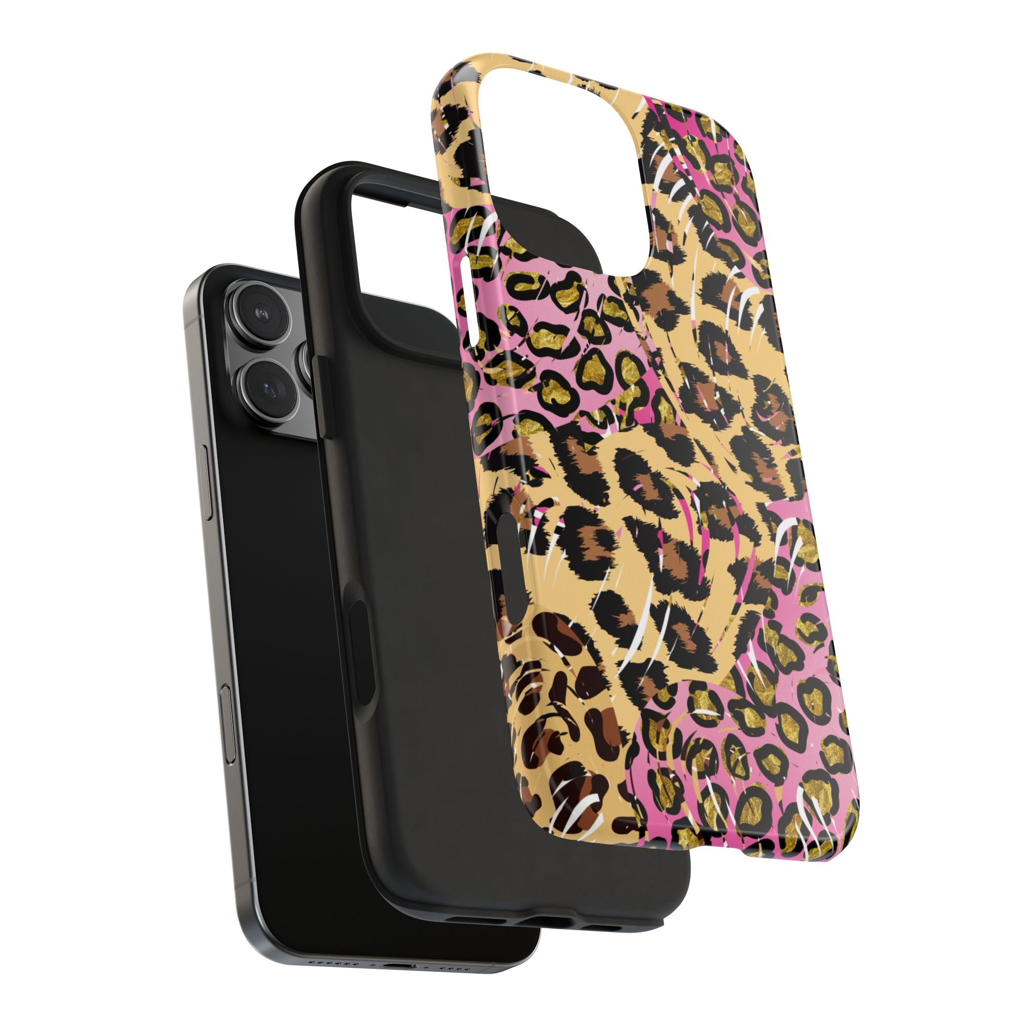Pink Leopard Tough Phone Case