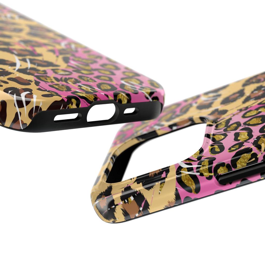 Pink Leopard Tough Phone Case