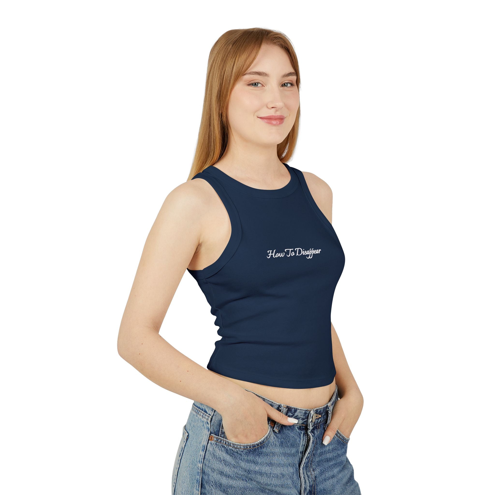How To Disappear Racerback Crop Top