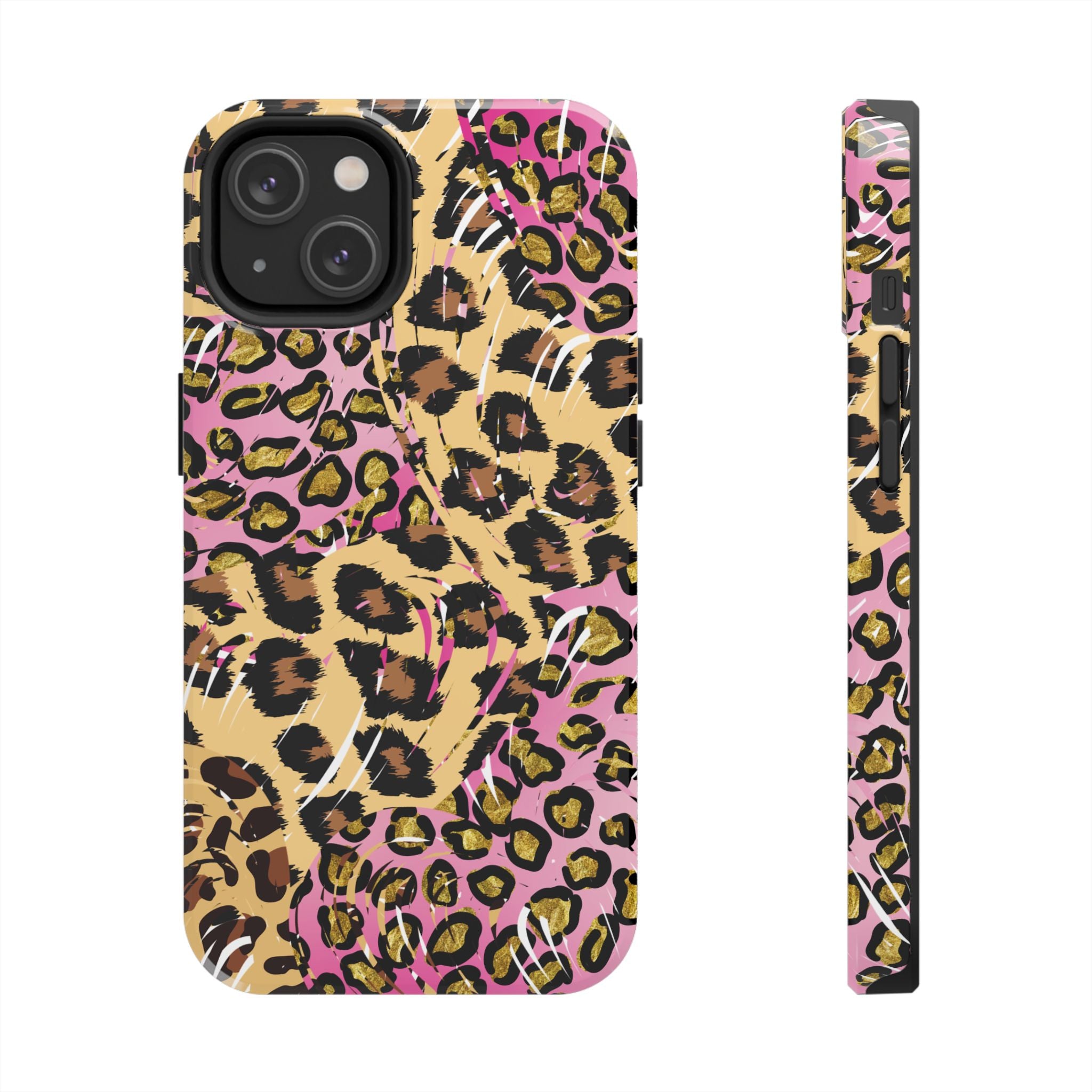 Pink Leopard Tough Phone Case