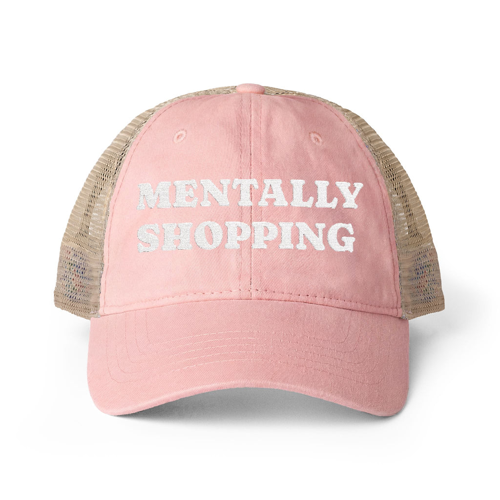 Mentally Shopping Washed Cap
