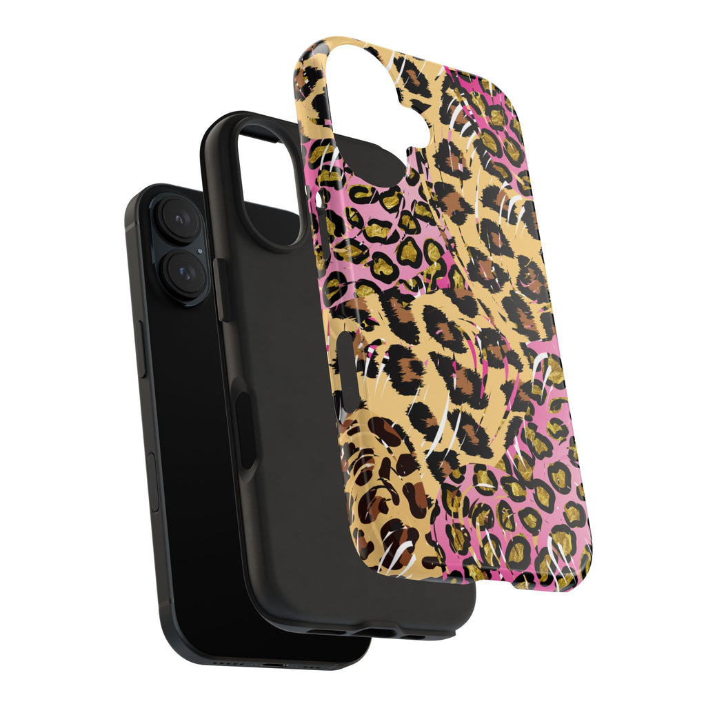 Pink Leopard Tough Phone Case