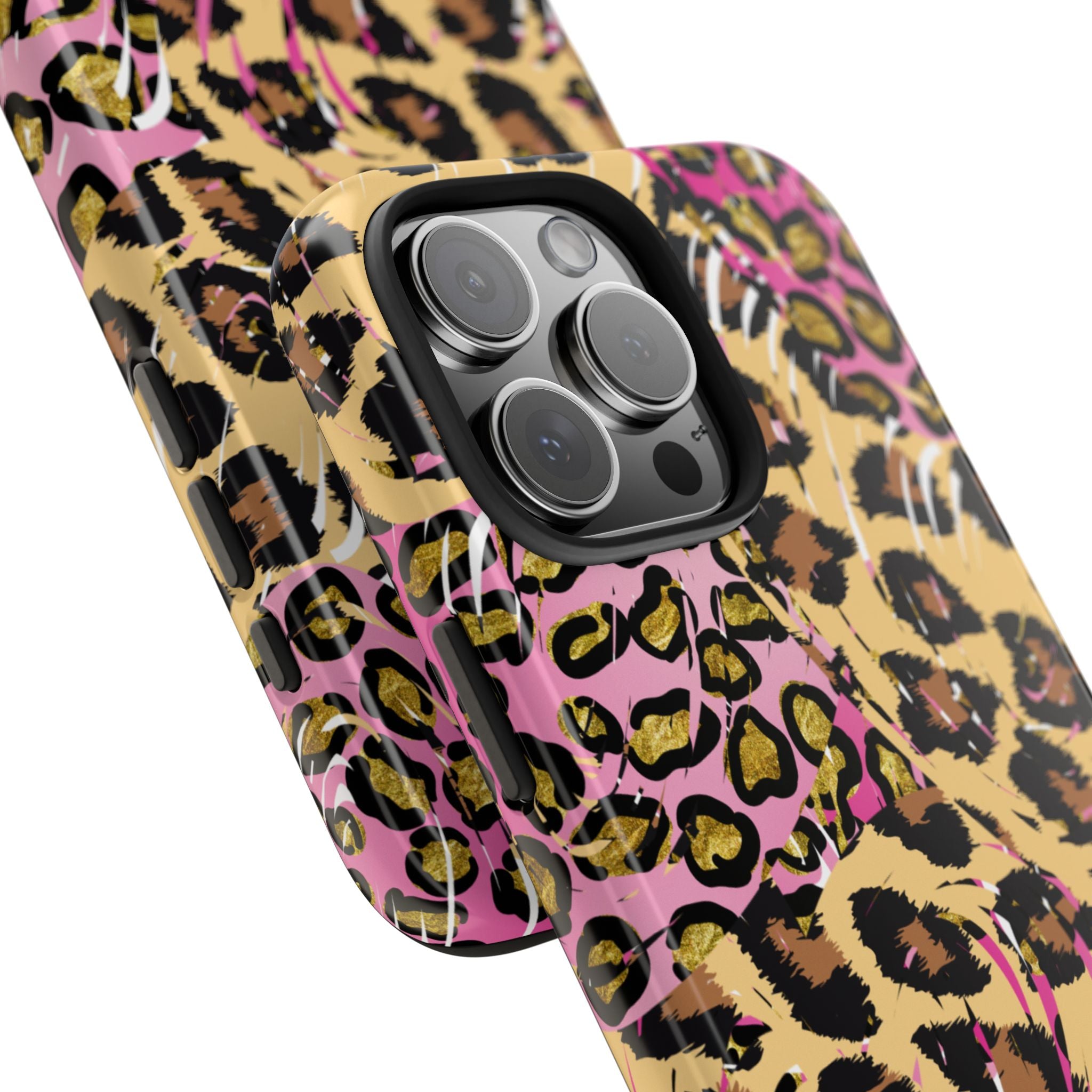 Pink Leopard Tough Phone Case