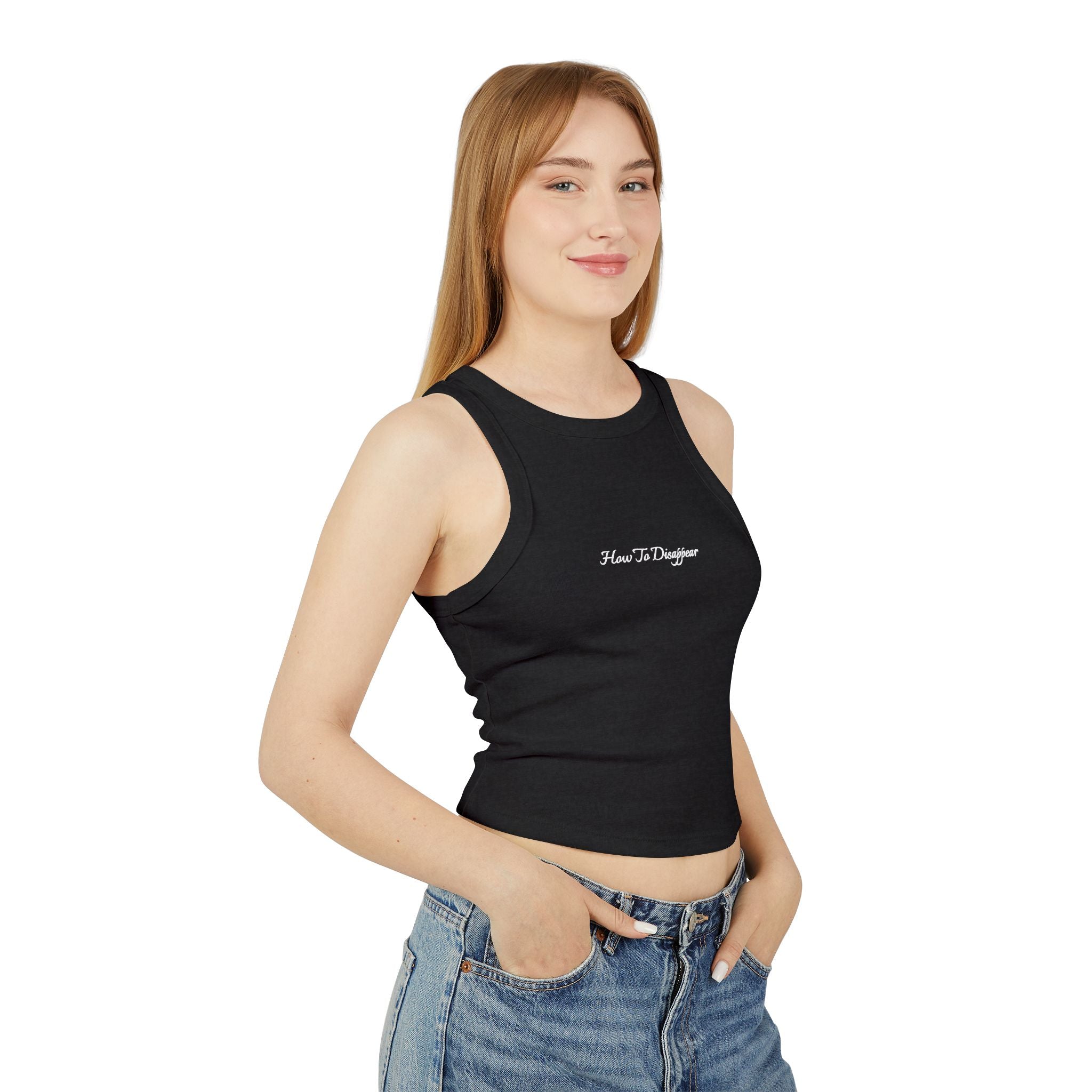 How To Disappear Racerback Crop Top