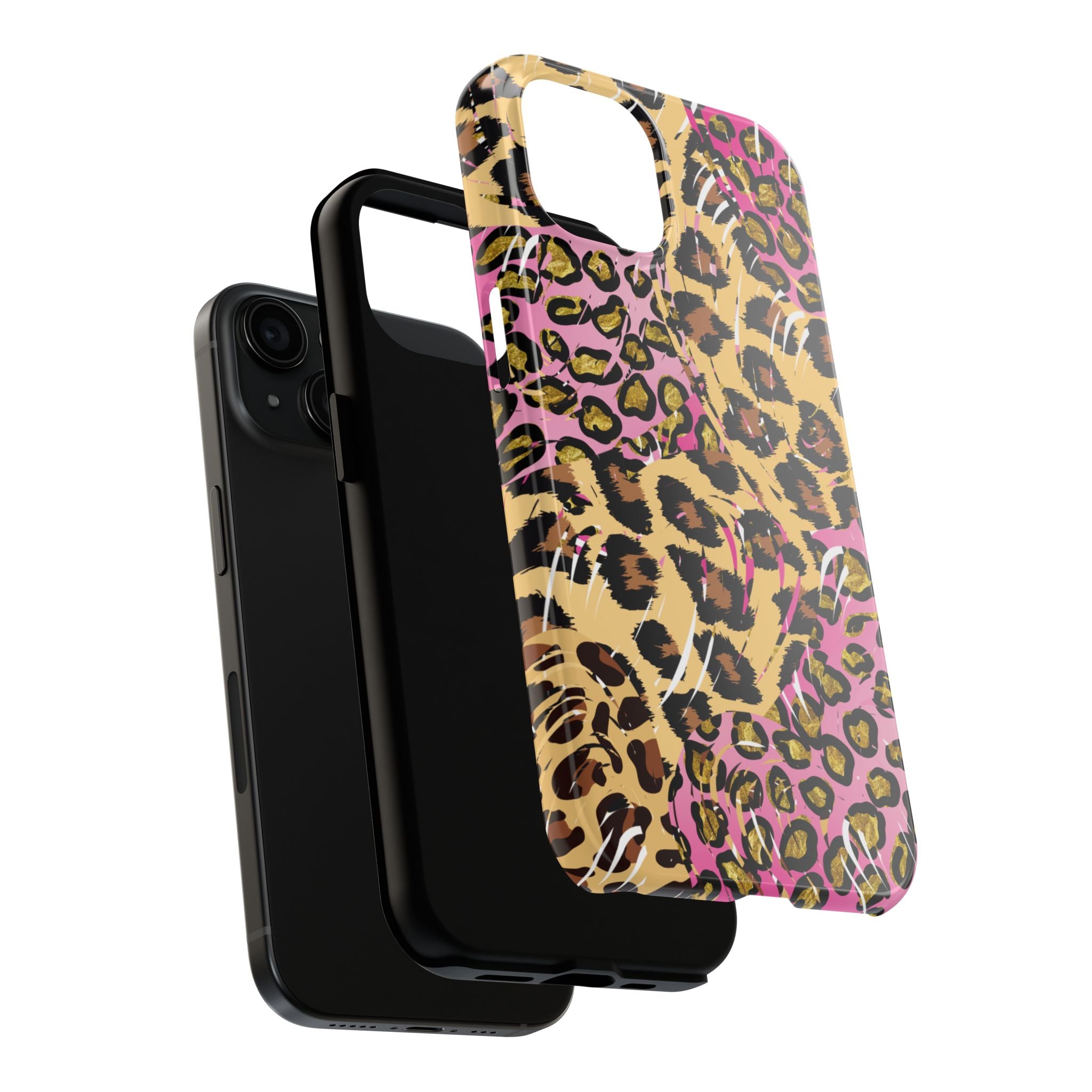 Pink Leopard Tough Phone Case
