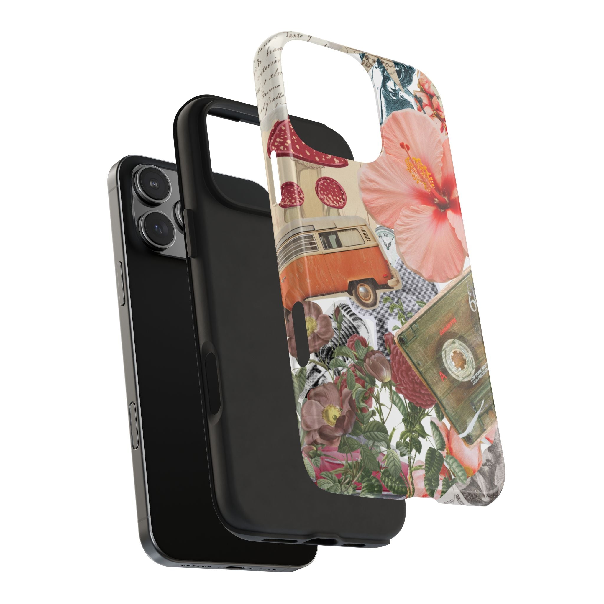 Floral Vintage Collage Tough Case
