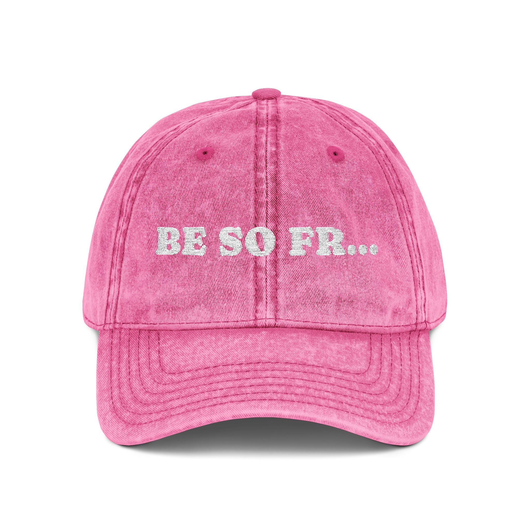 Be So Fr Vintage Washed Cap